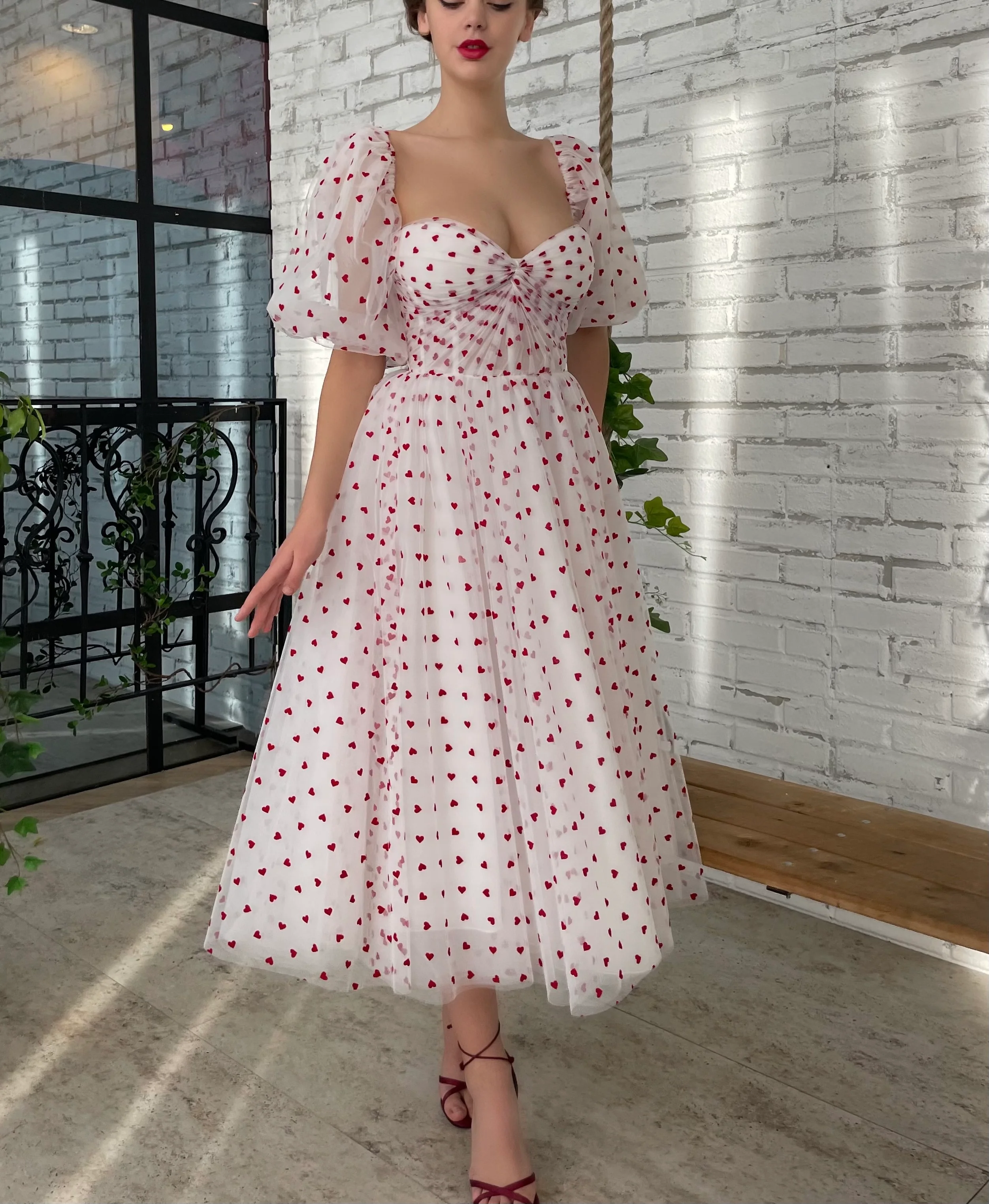 Heart On a Cloud Dress - Image 9