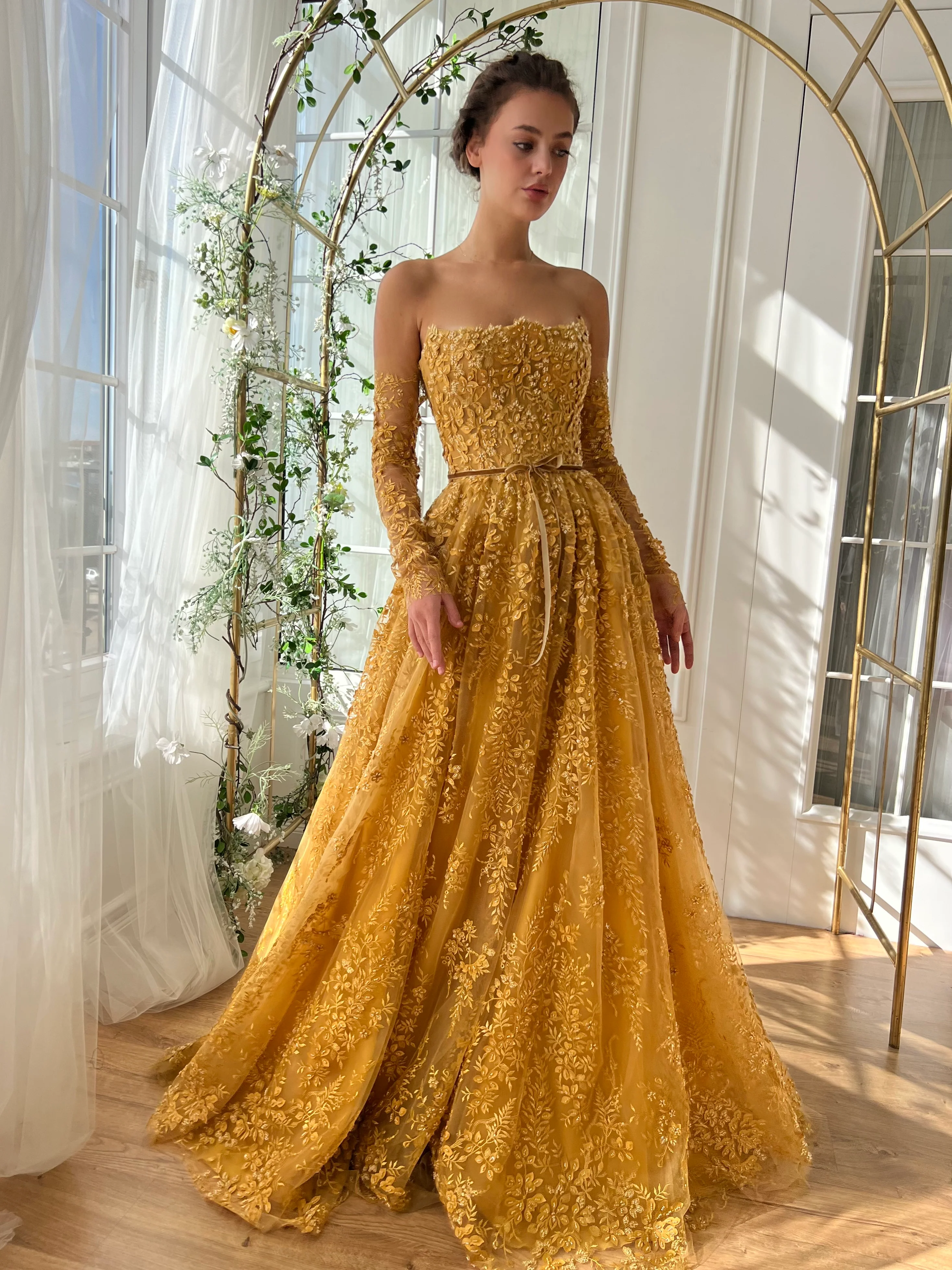 Honey of the Dawn Gown