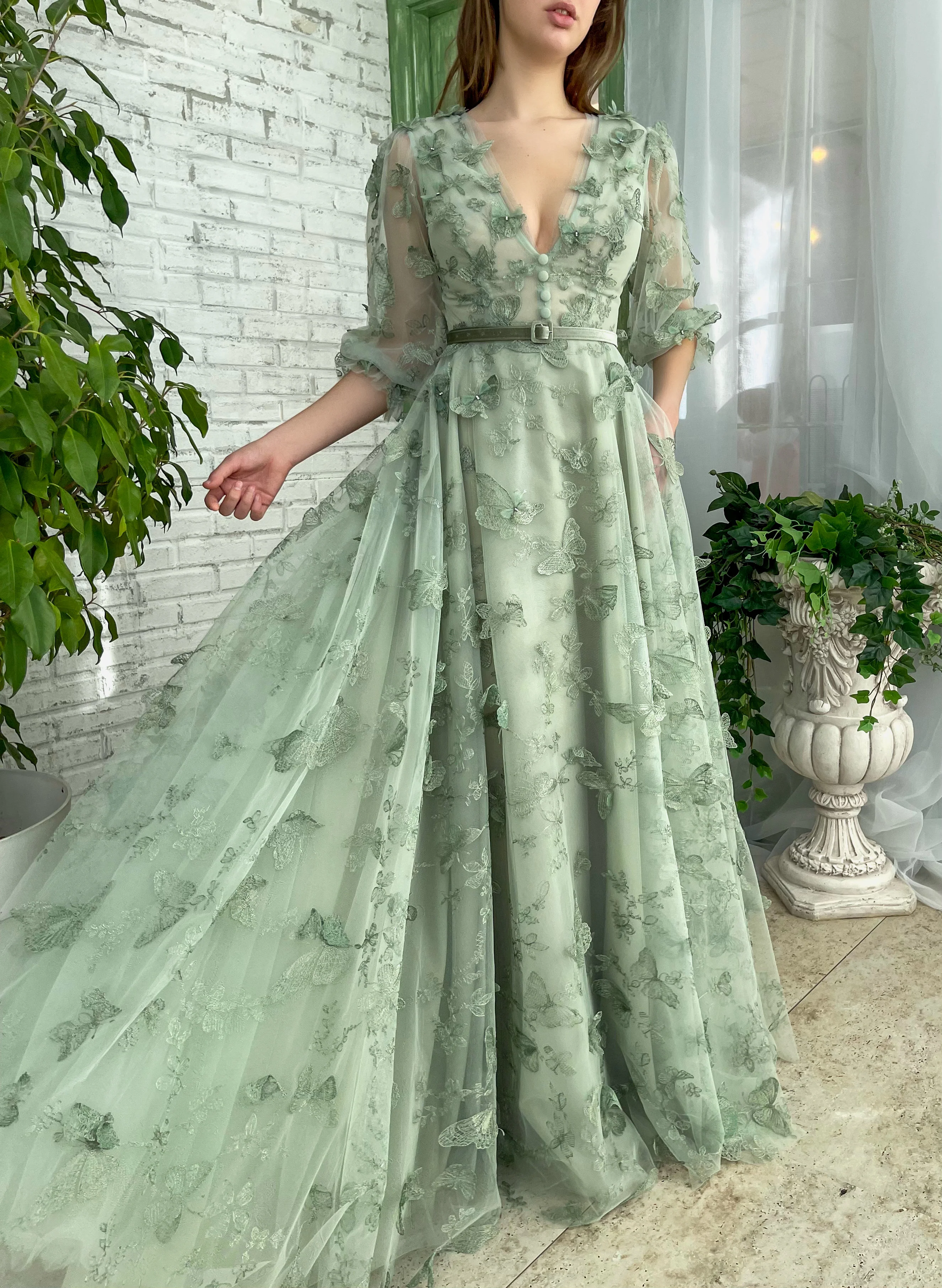 Ivy Butterfly Gown - Image 2