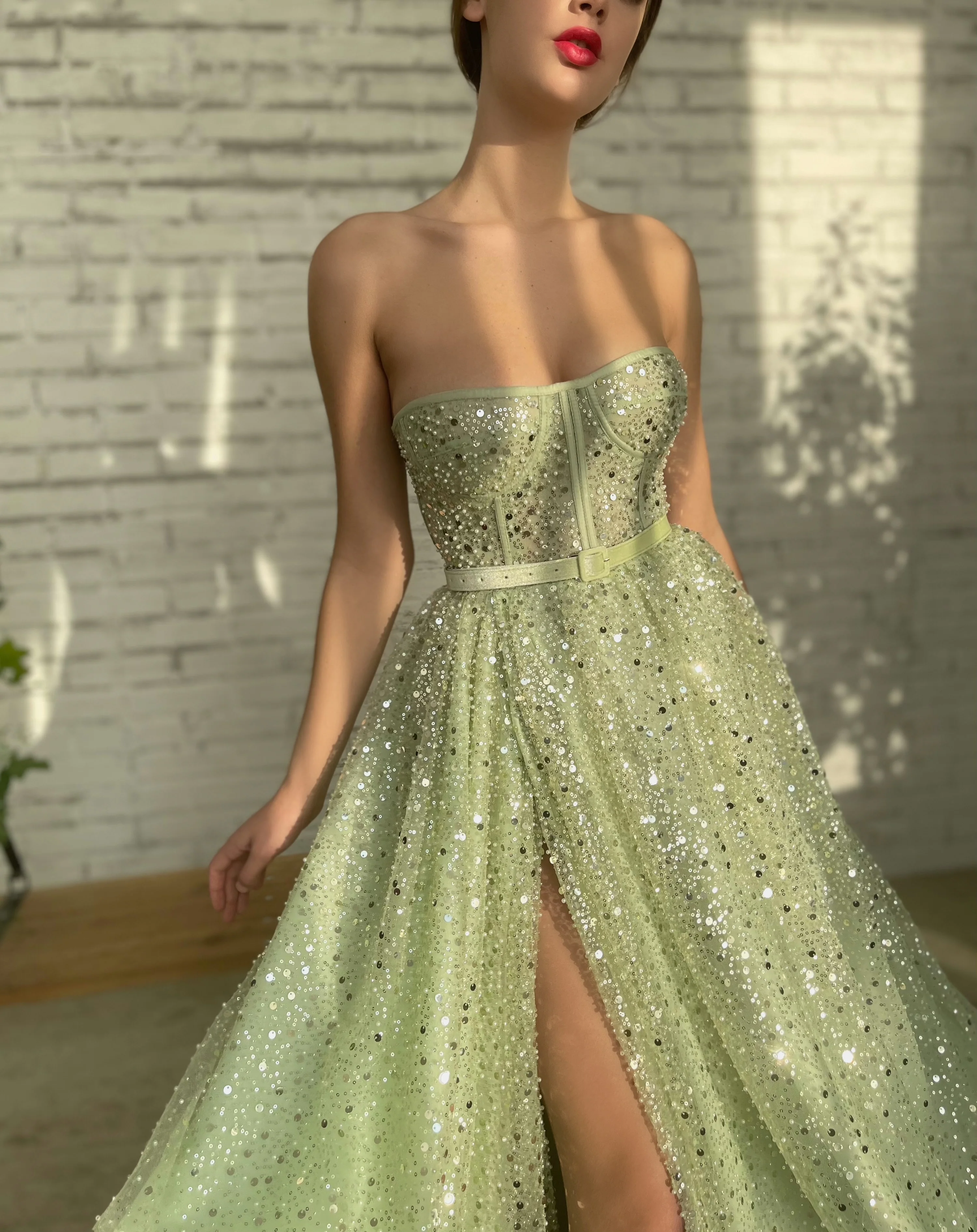 Key Lime Cordial Gown - Image 4