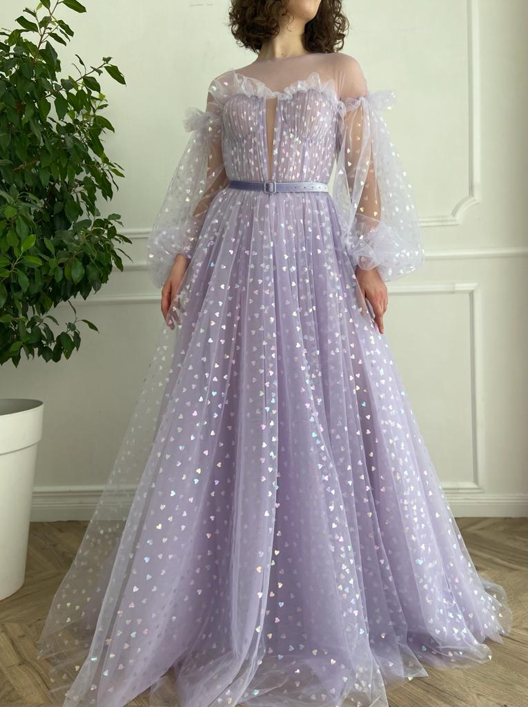 Lavender Hearty Gown - Image 15