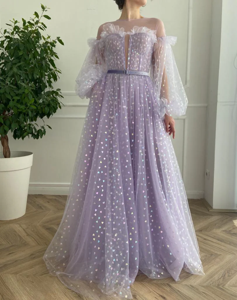Lavender Hearty Gown - Image 4
