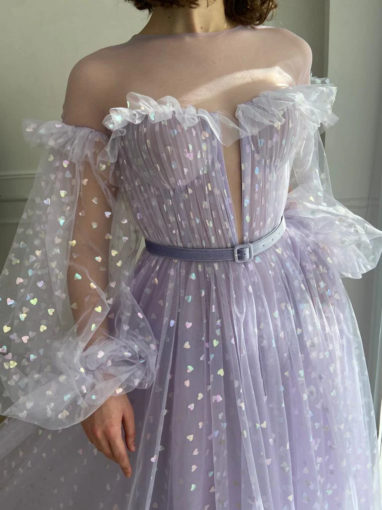 Lavender Hearty Gown - Image 5