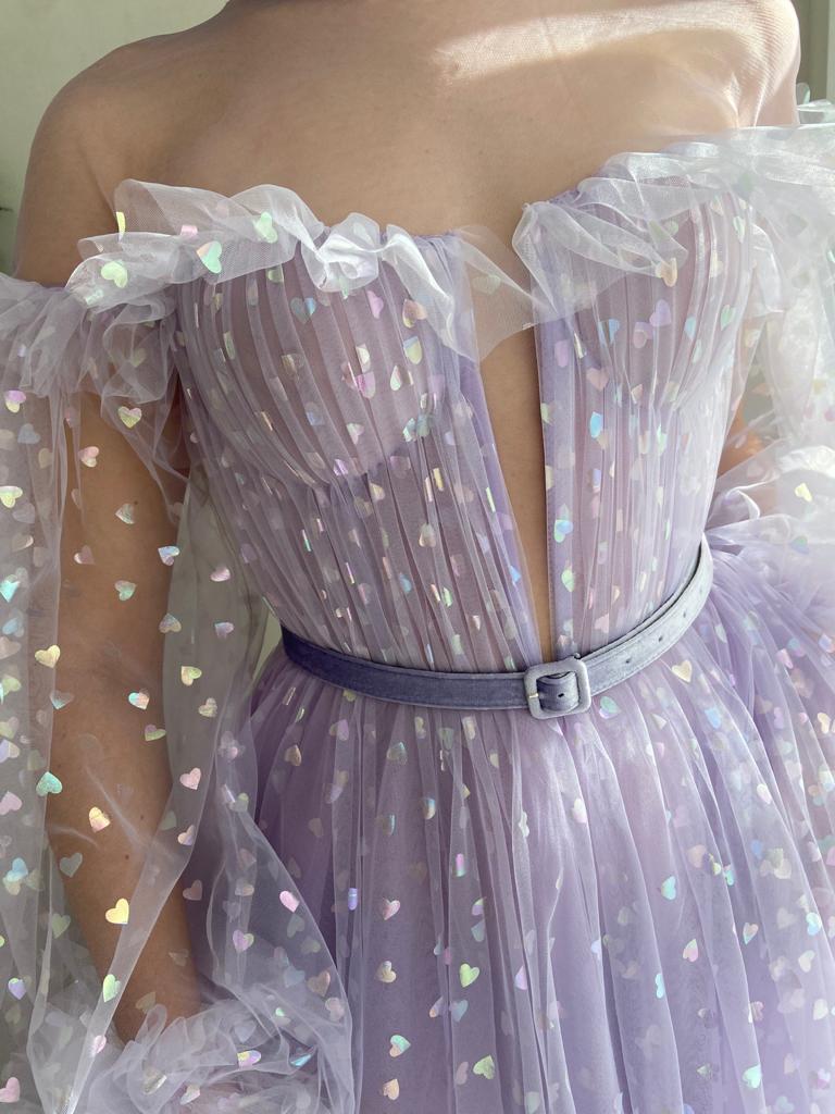 Lavender Hearty Gown - Image 6