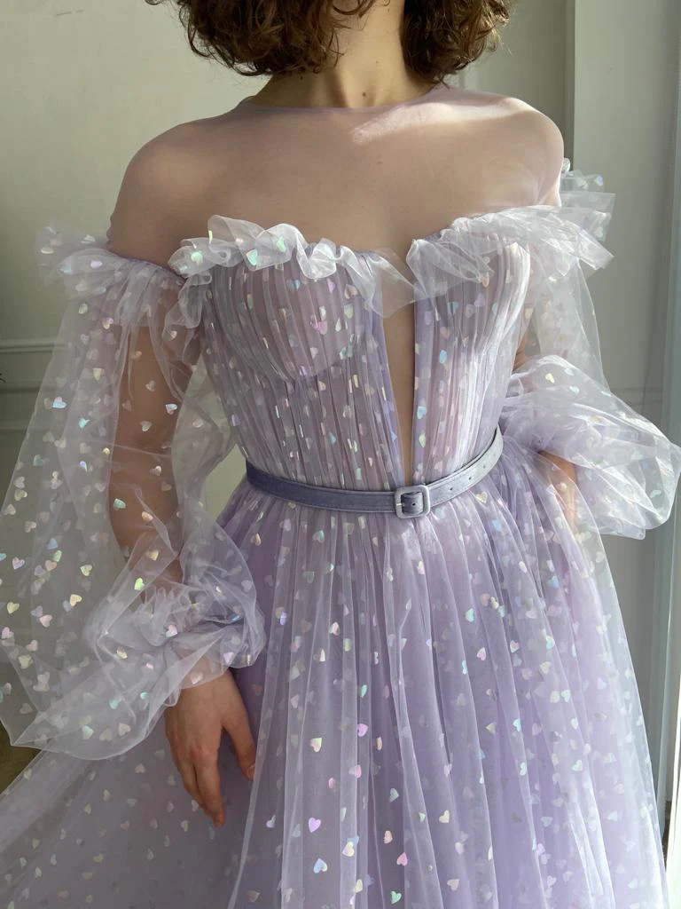 Lavender Hearty Gown - Image 7