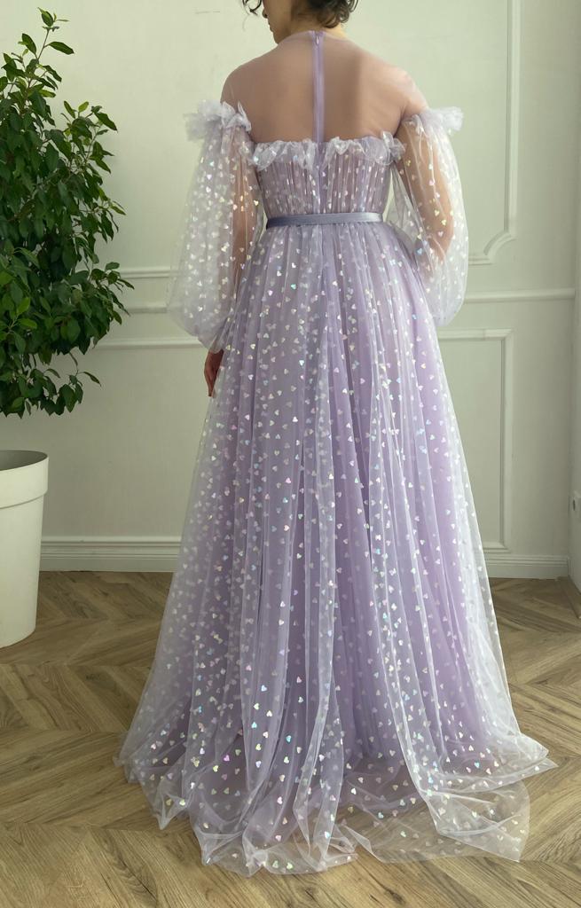 Lavender Hearty Gown - Image 8