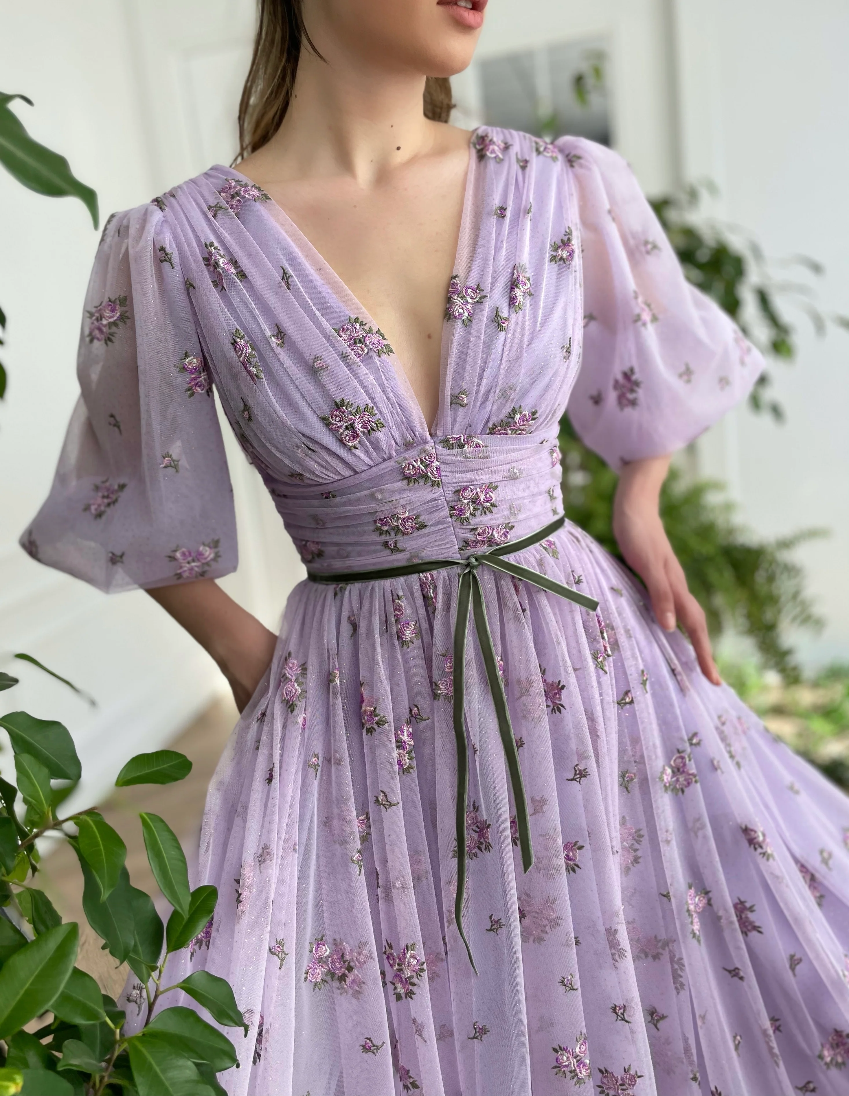 Lavender Romance Dress
