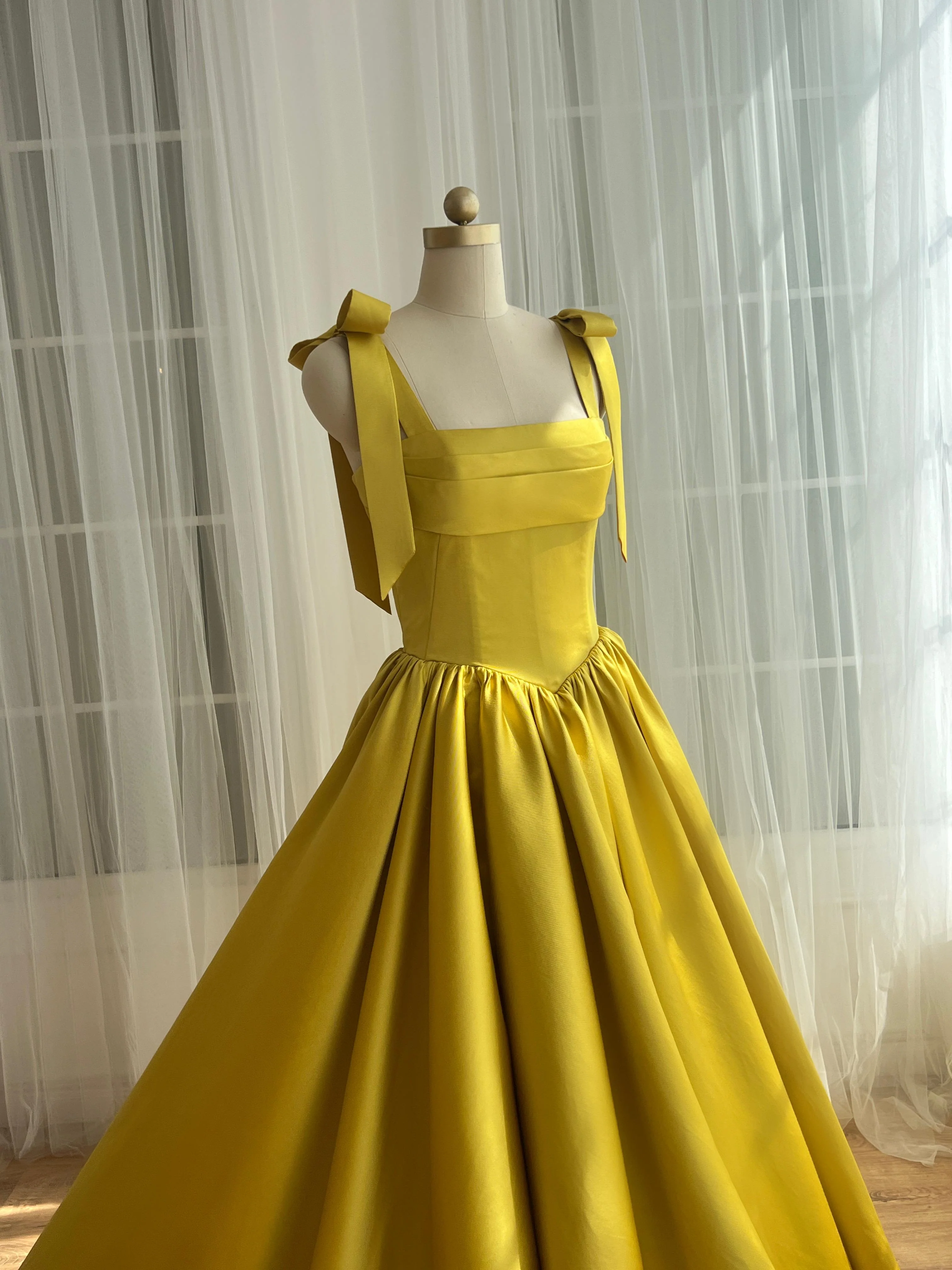 Lemon Beneath Sky Gown - Image 2