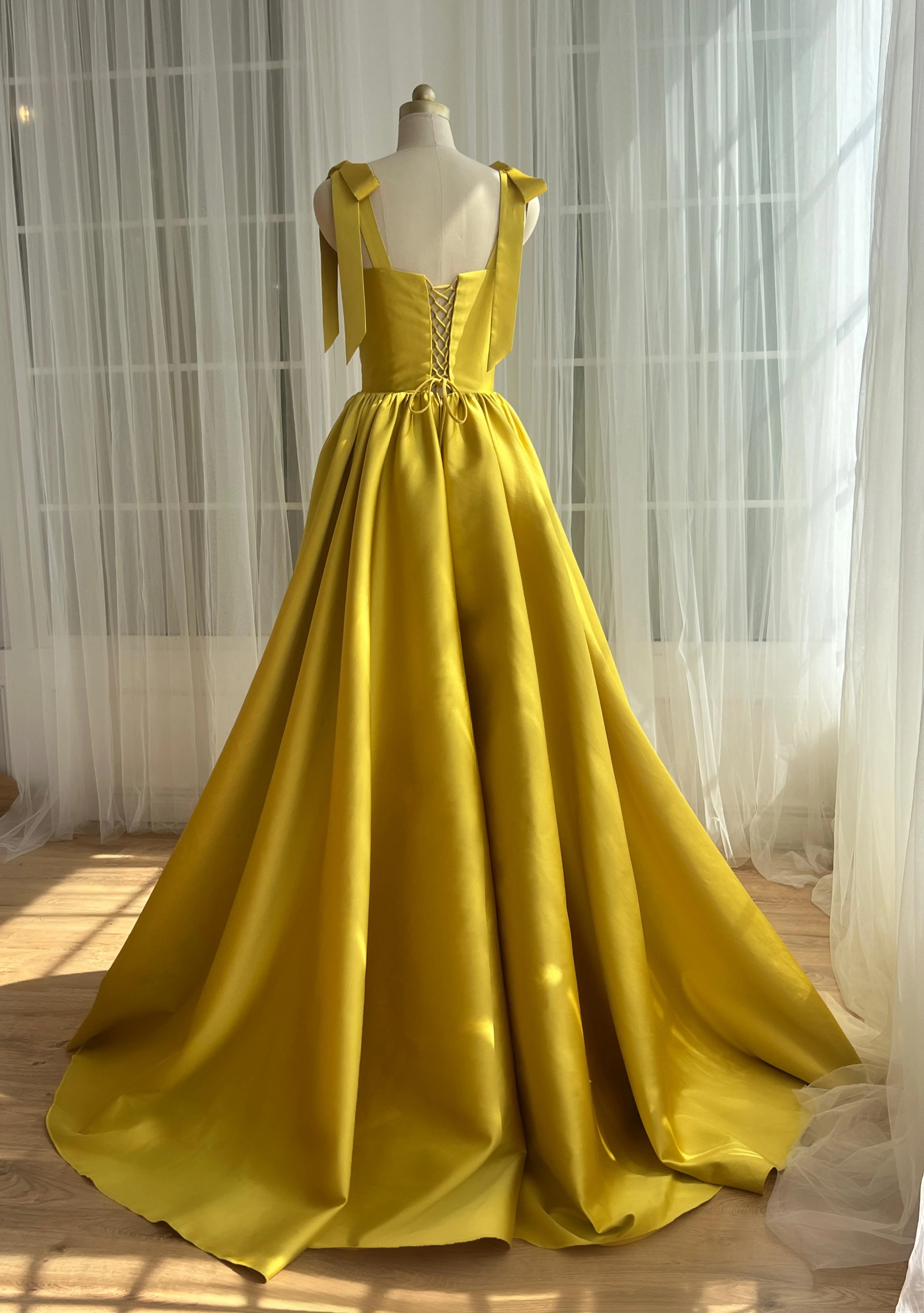 Lemon Beneath Sky Gown - Image 3