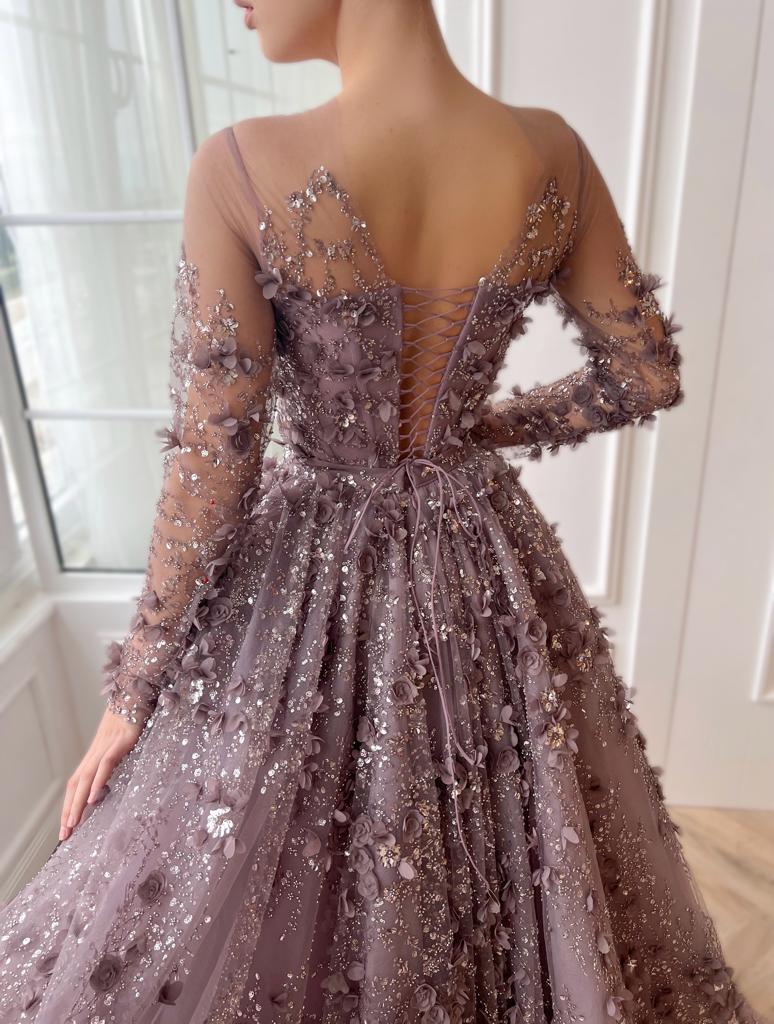 Lila Grandeur Gown - Image 2