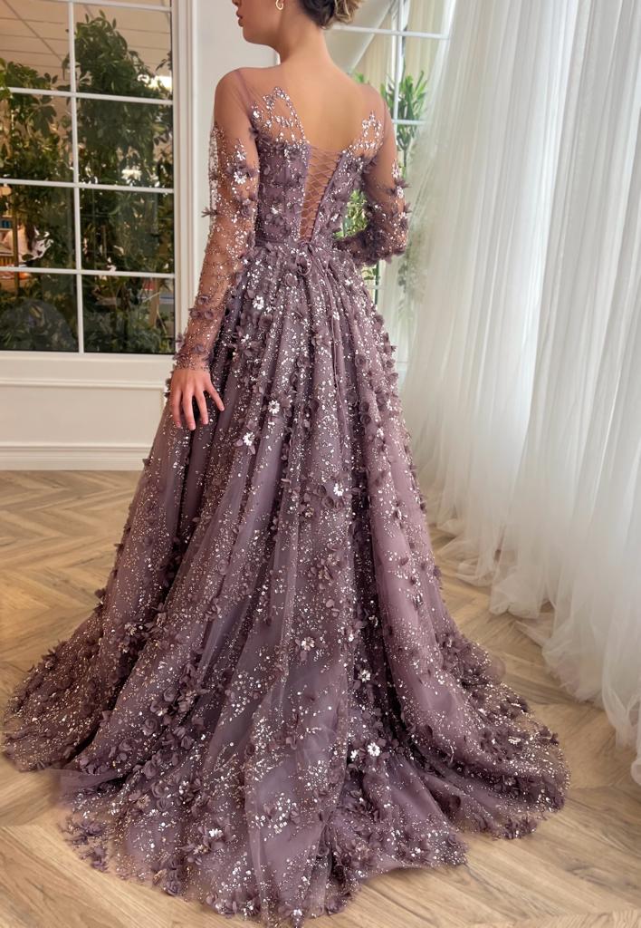 Lila Grandeur Gown - Image 6
