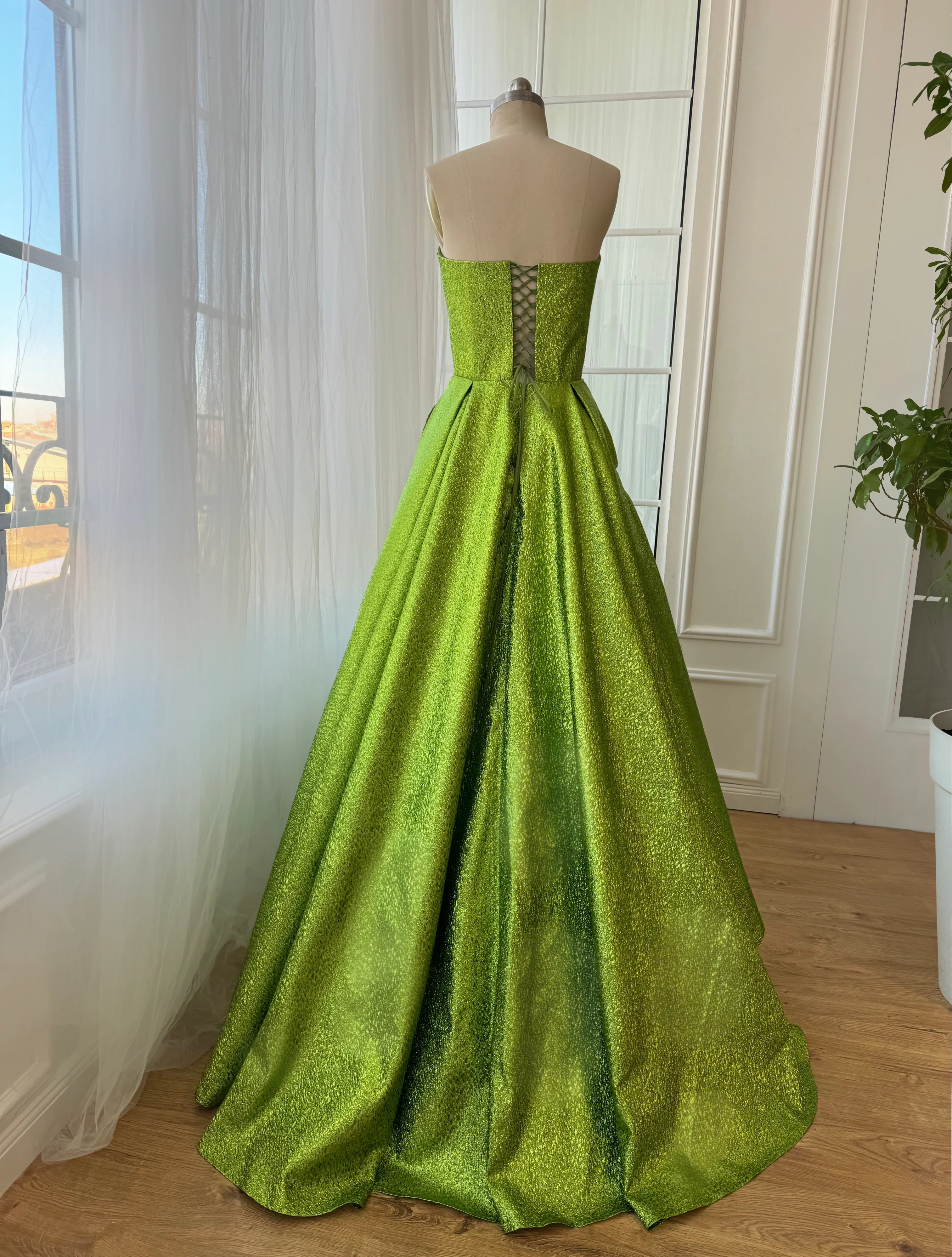 Limeade Gala Gown - Image 5