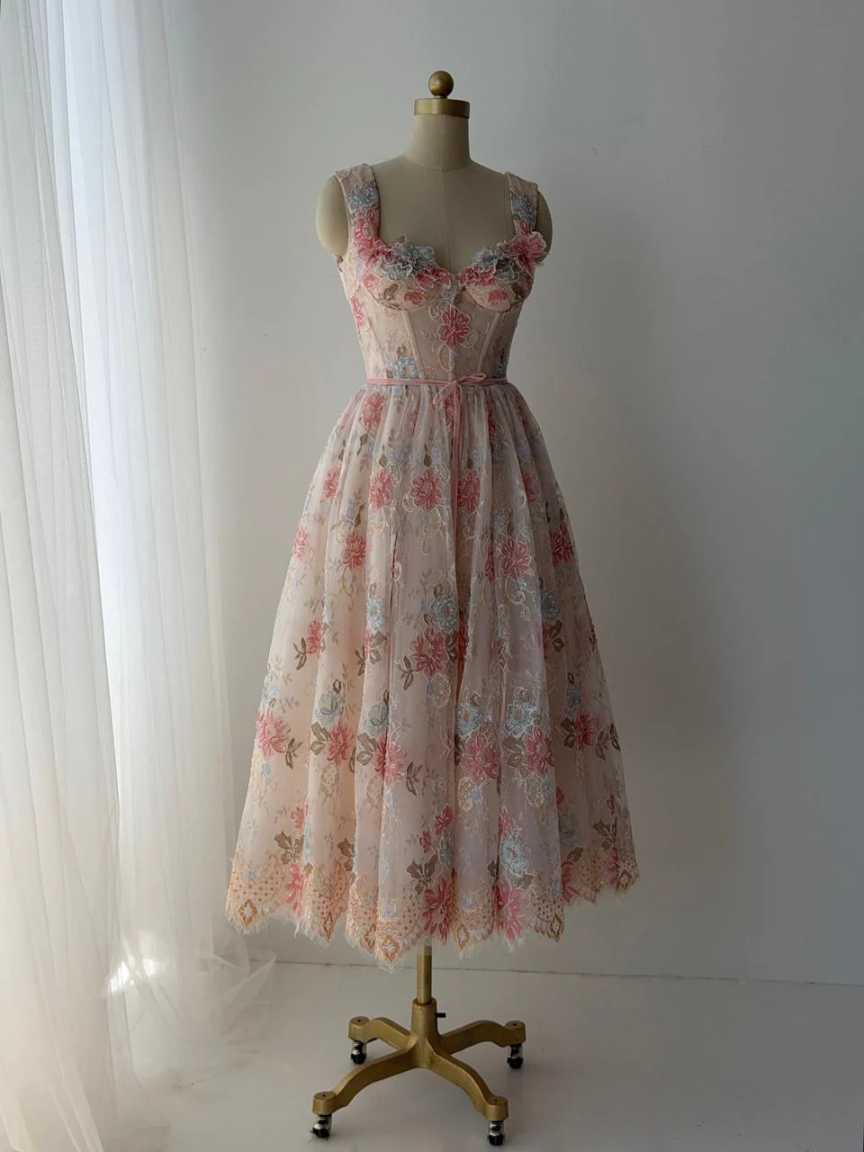 Liora Lace Midi Dress