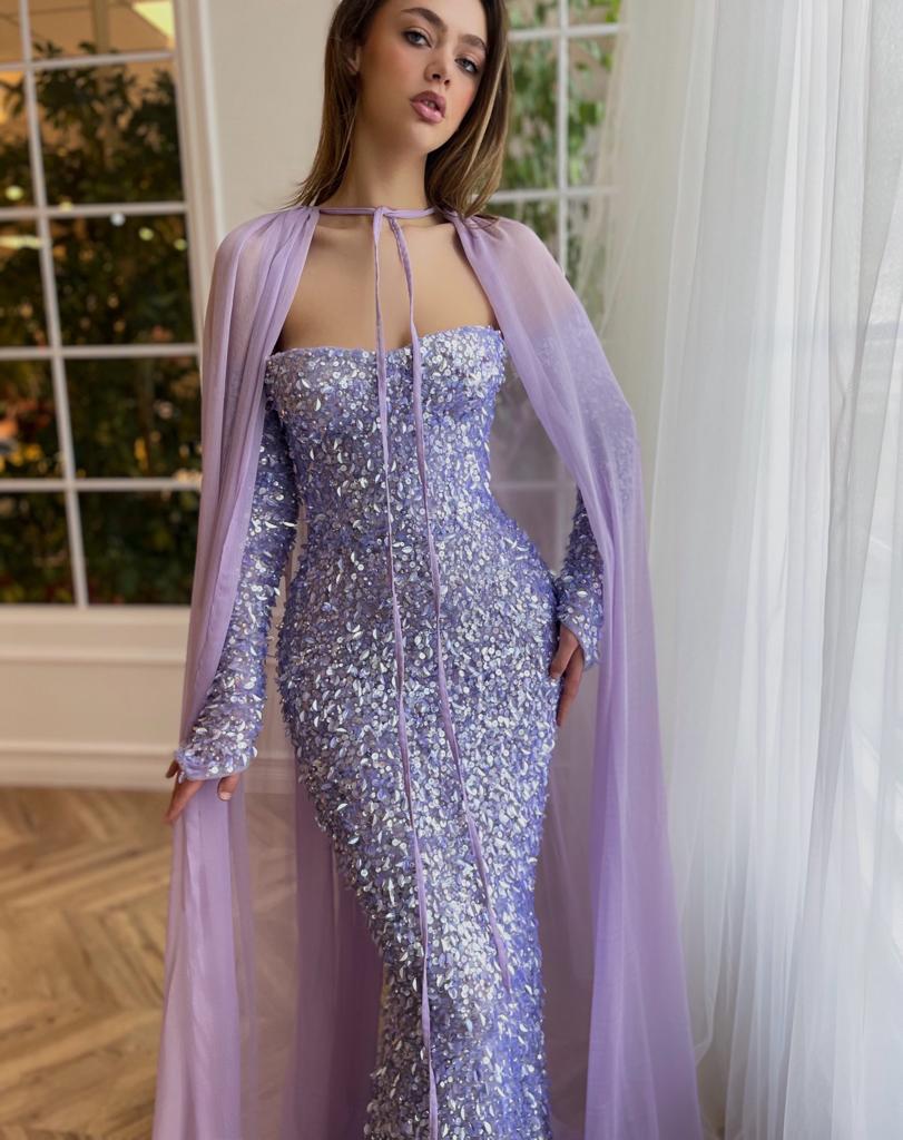 Luminous Lavender Gown - Image 2