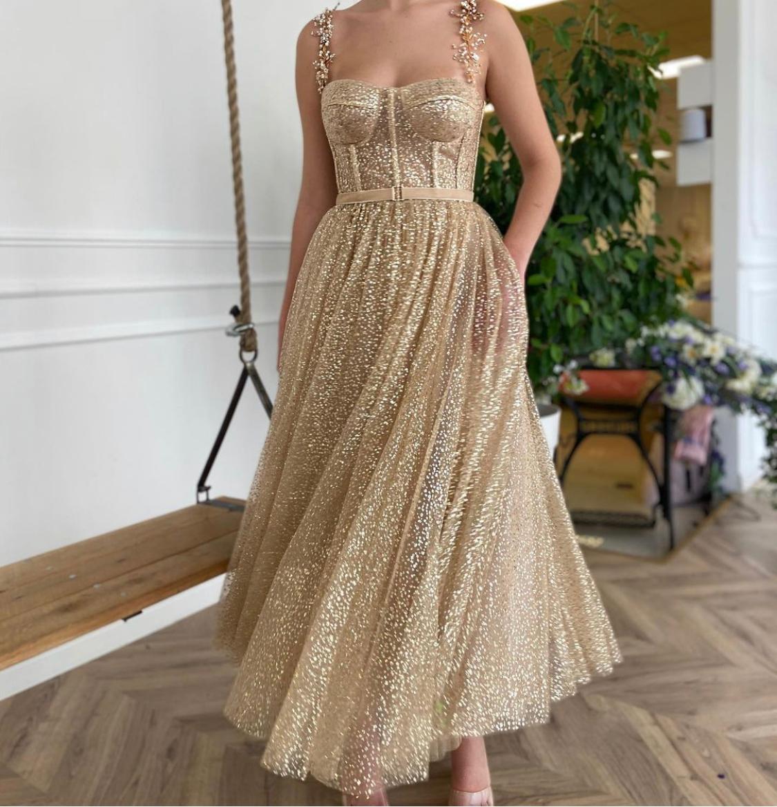 Margot Shiny Dress - Image 5