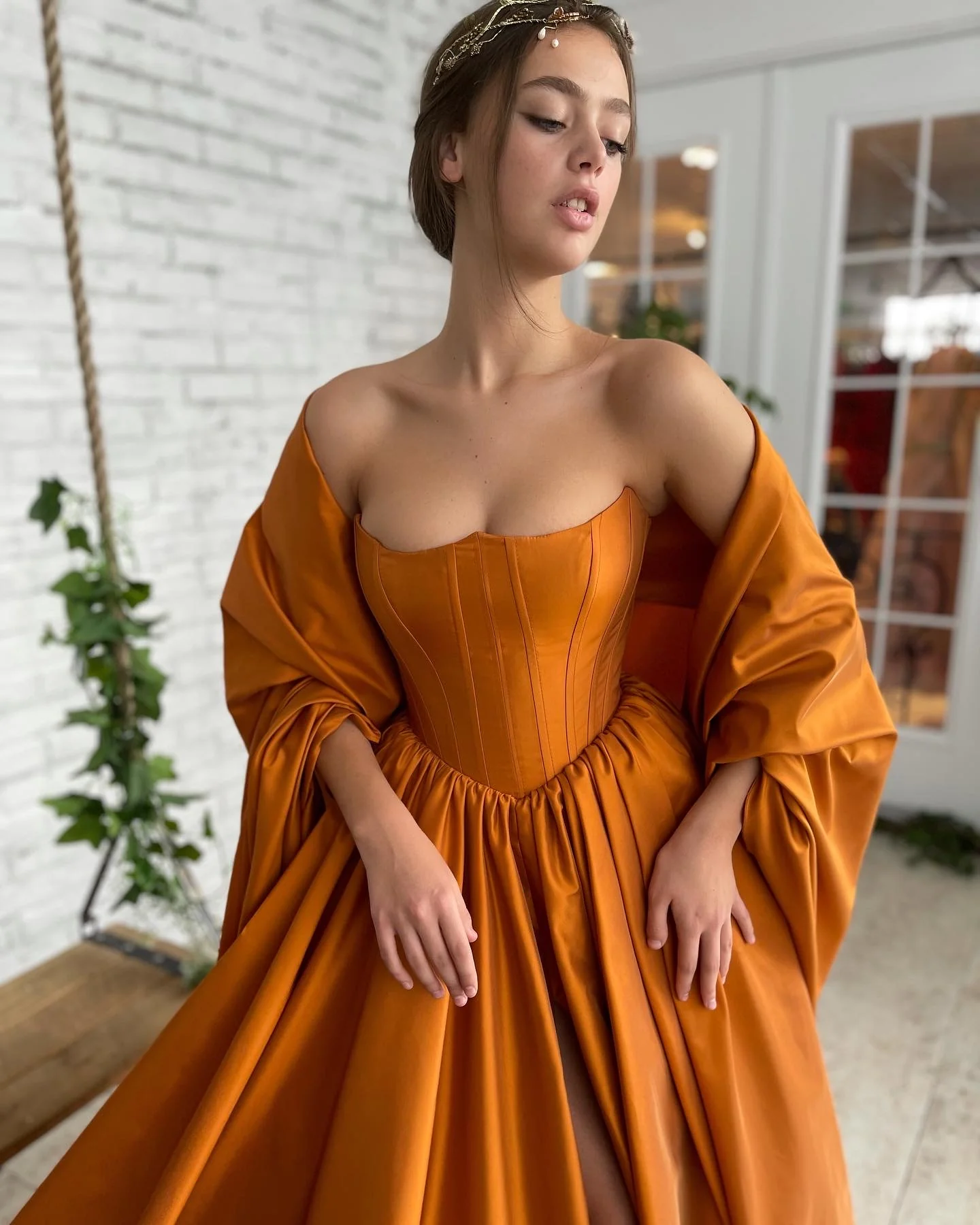 Marigold Courts Gown
