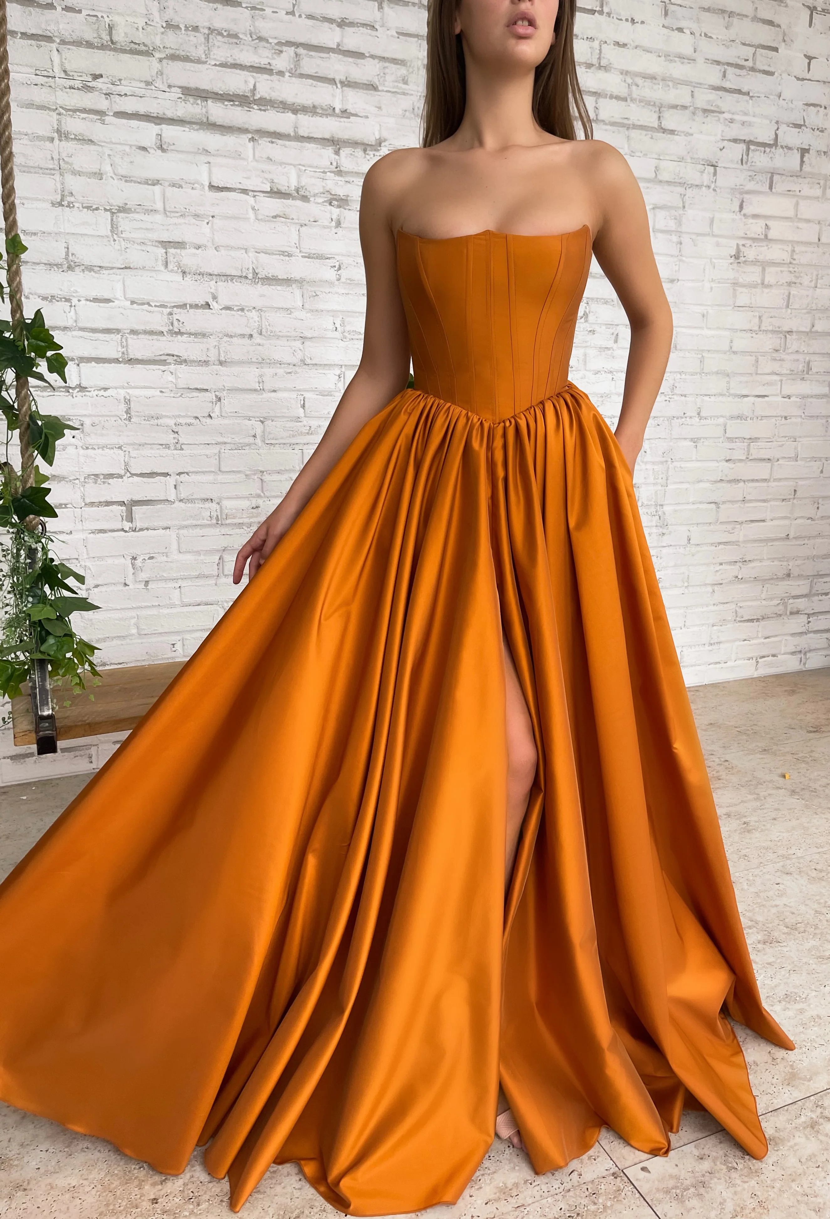 Marigold Courts Gown - Image 2