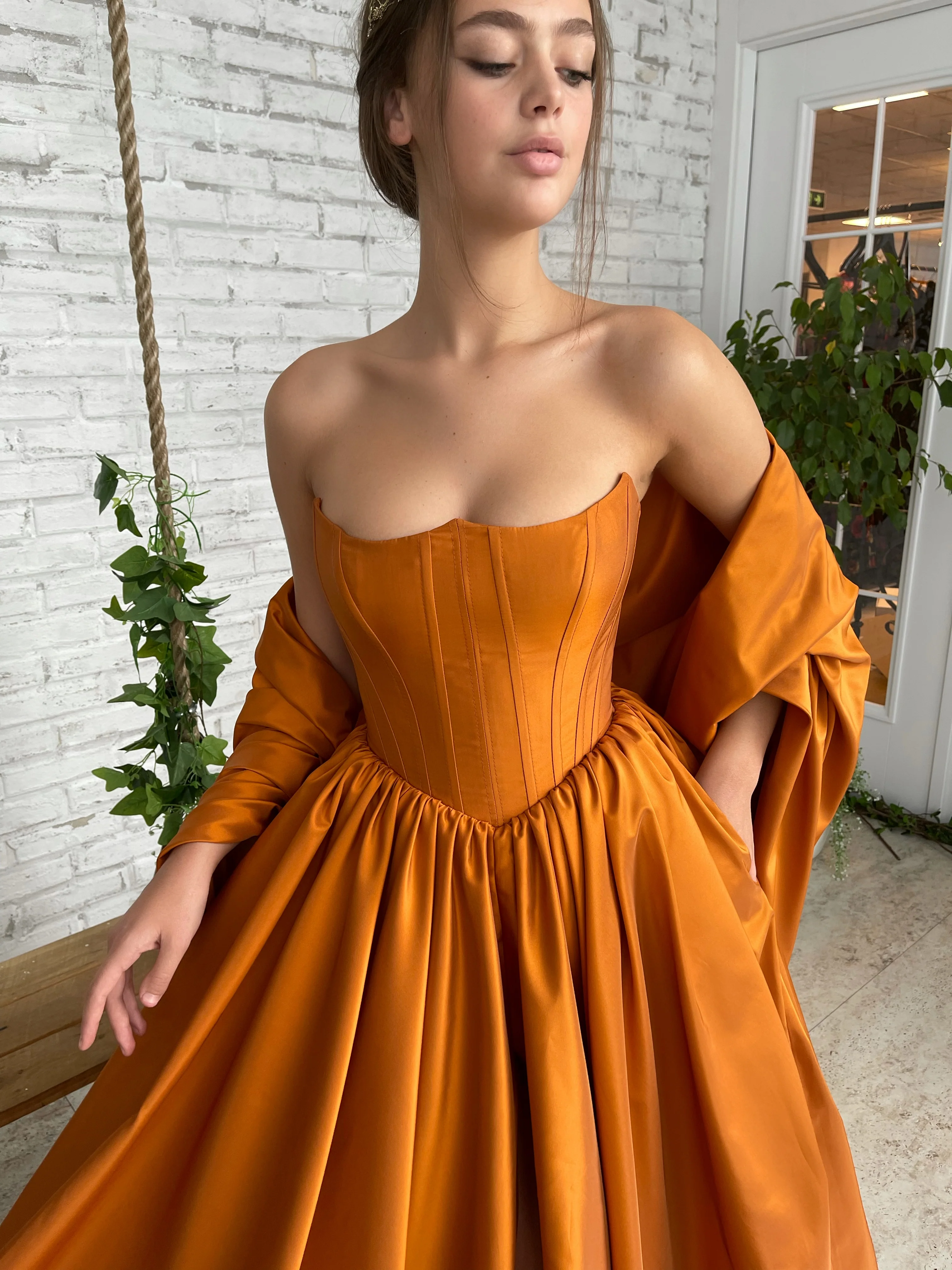 Marigold Courts Gown - Image 4