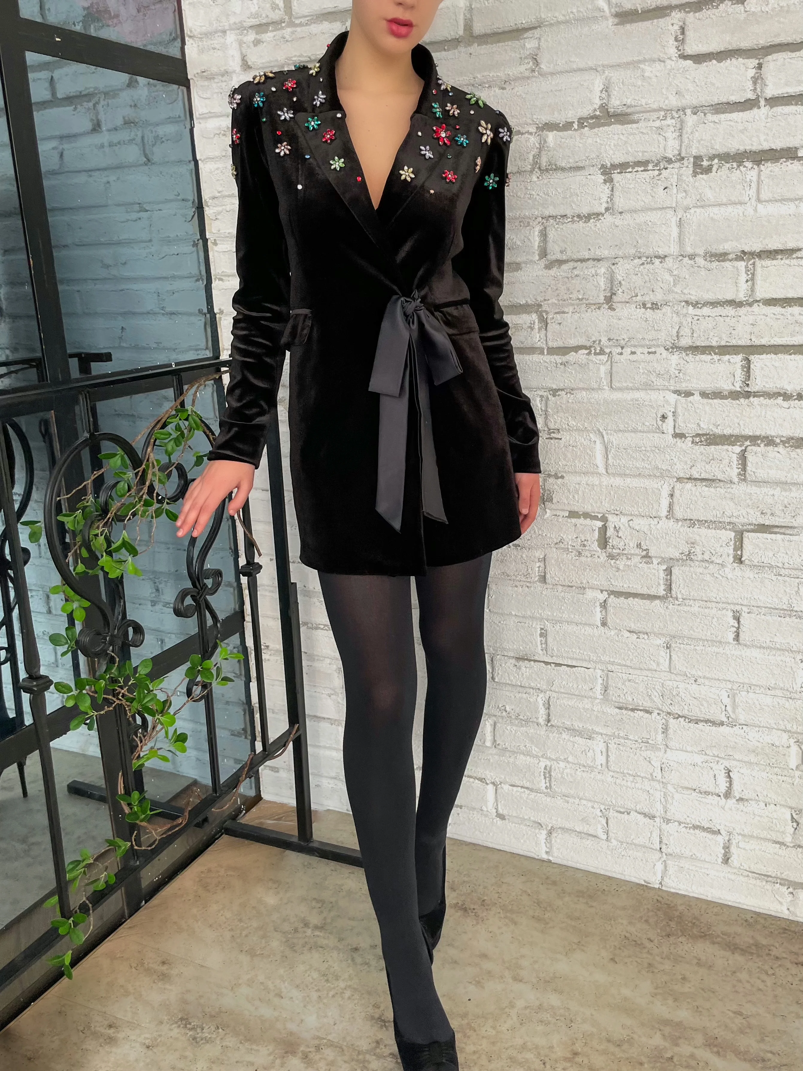 Midnight Blossom Blazer - Image 5