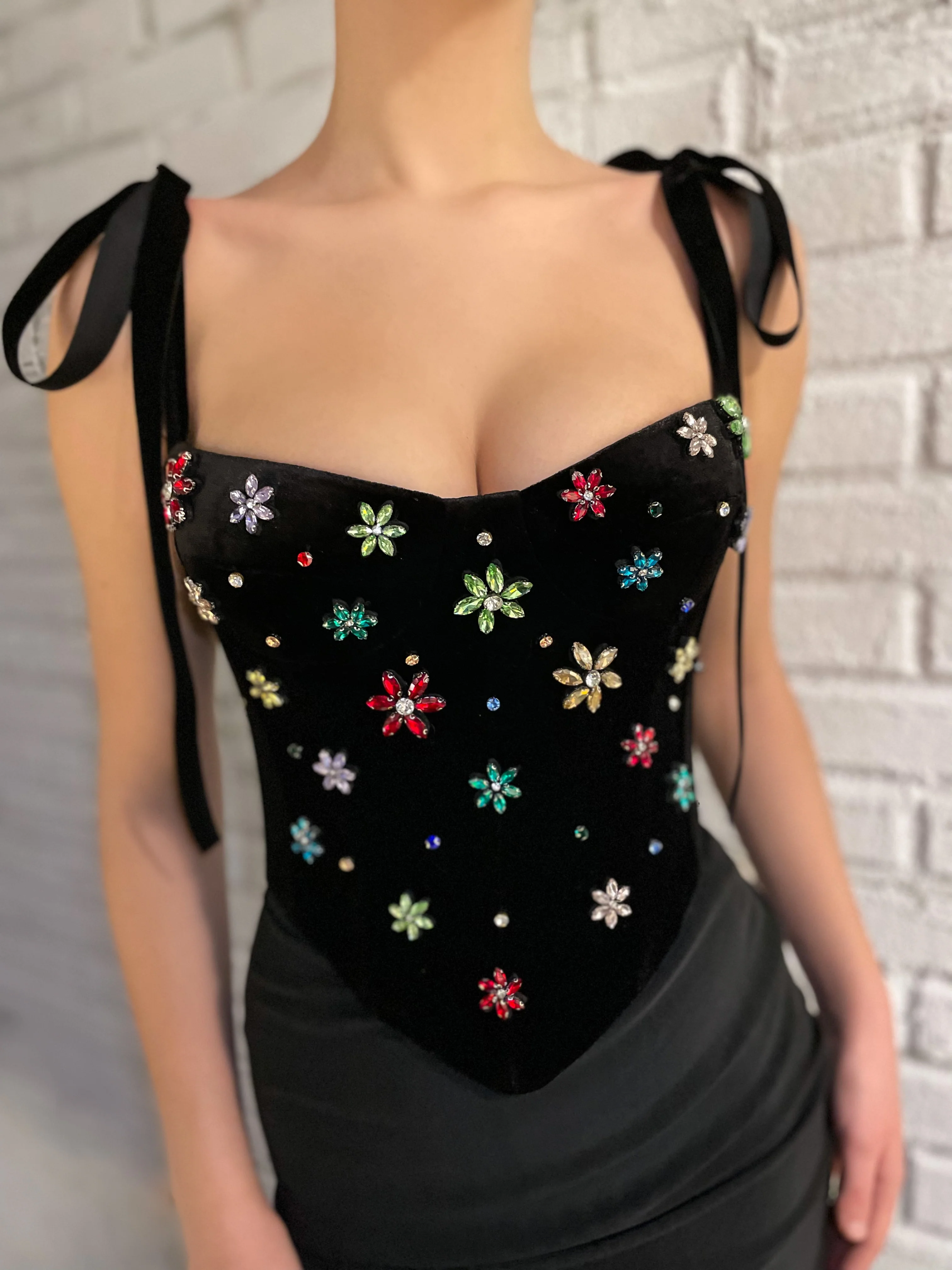 Midnight Blossom Corset - Image 3