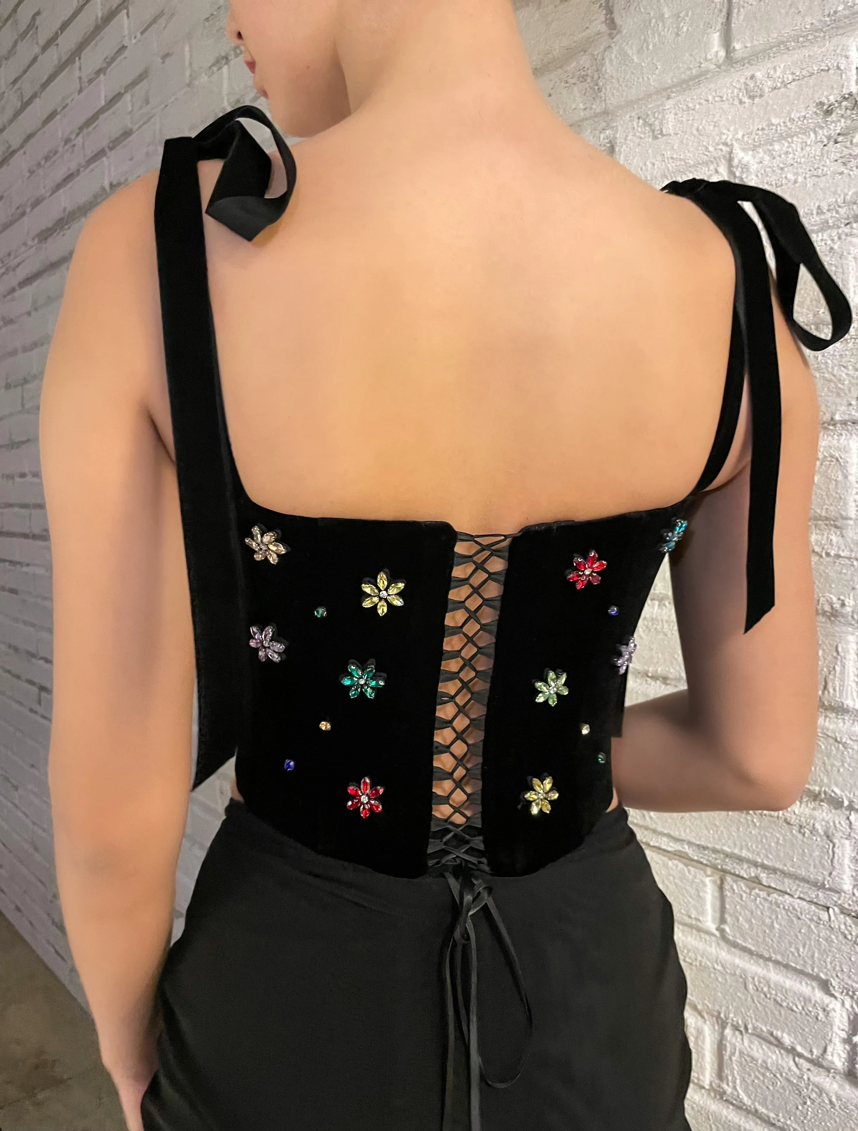 Midnight Blossom Corset - Image 4