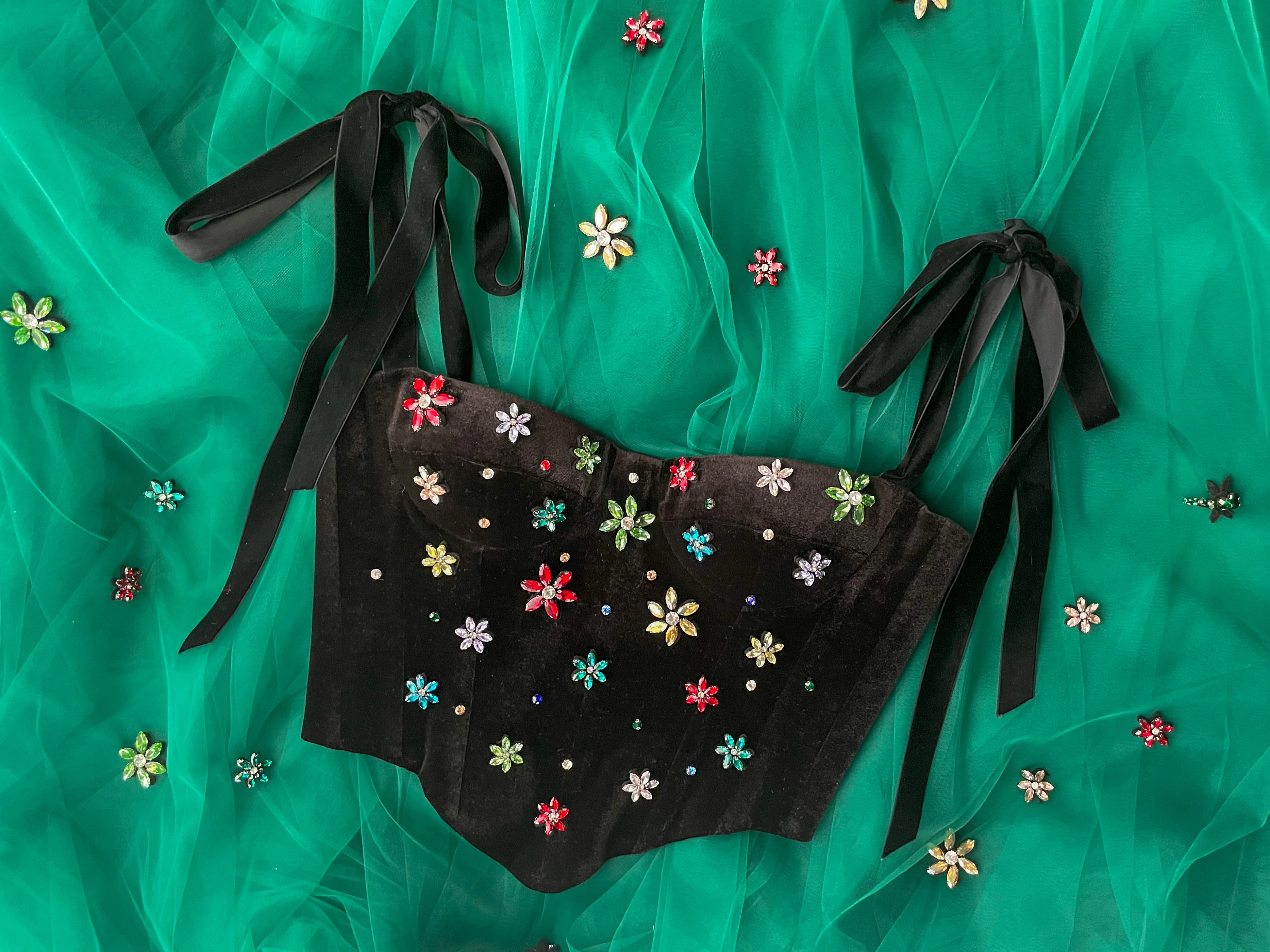 Midnight Blossom Corset - Image 6