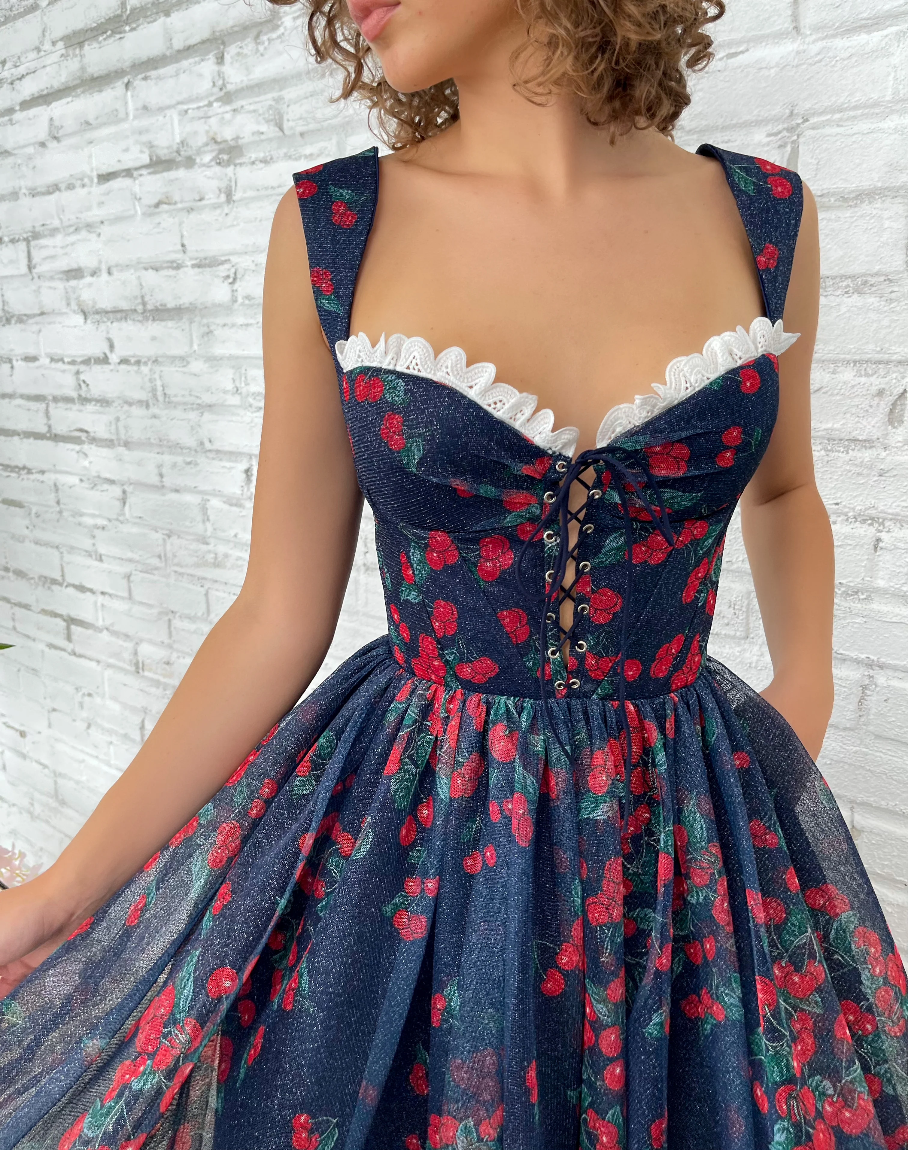 Midnight Cherry Dress
