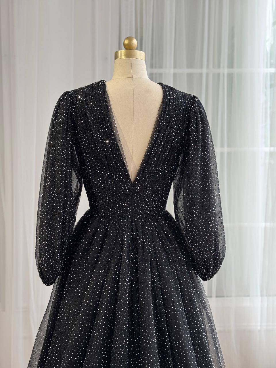 Midnight Crystal Gown - Image 3