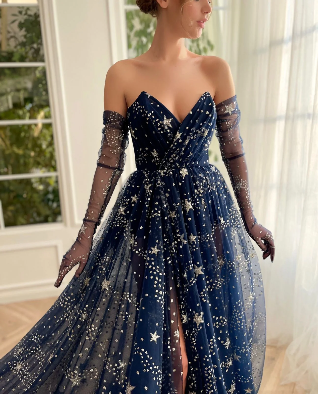 Midnight Flâneur Gown