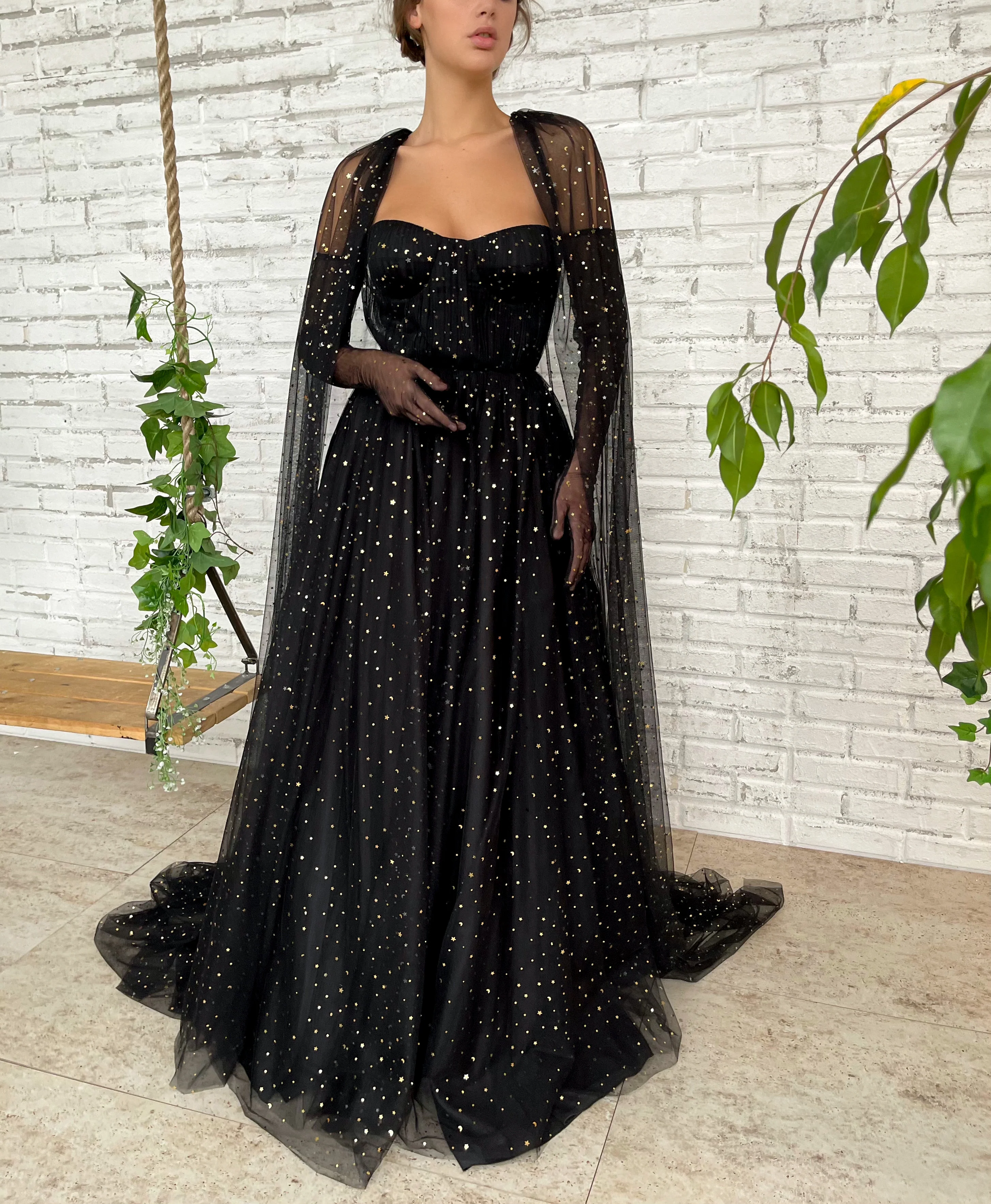 Midnight Stargazer Gown