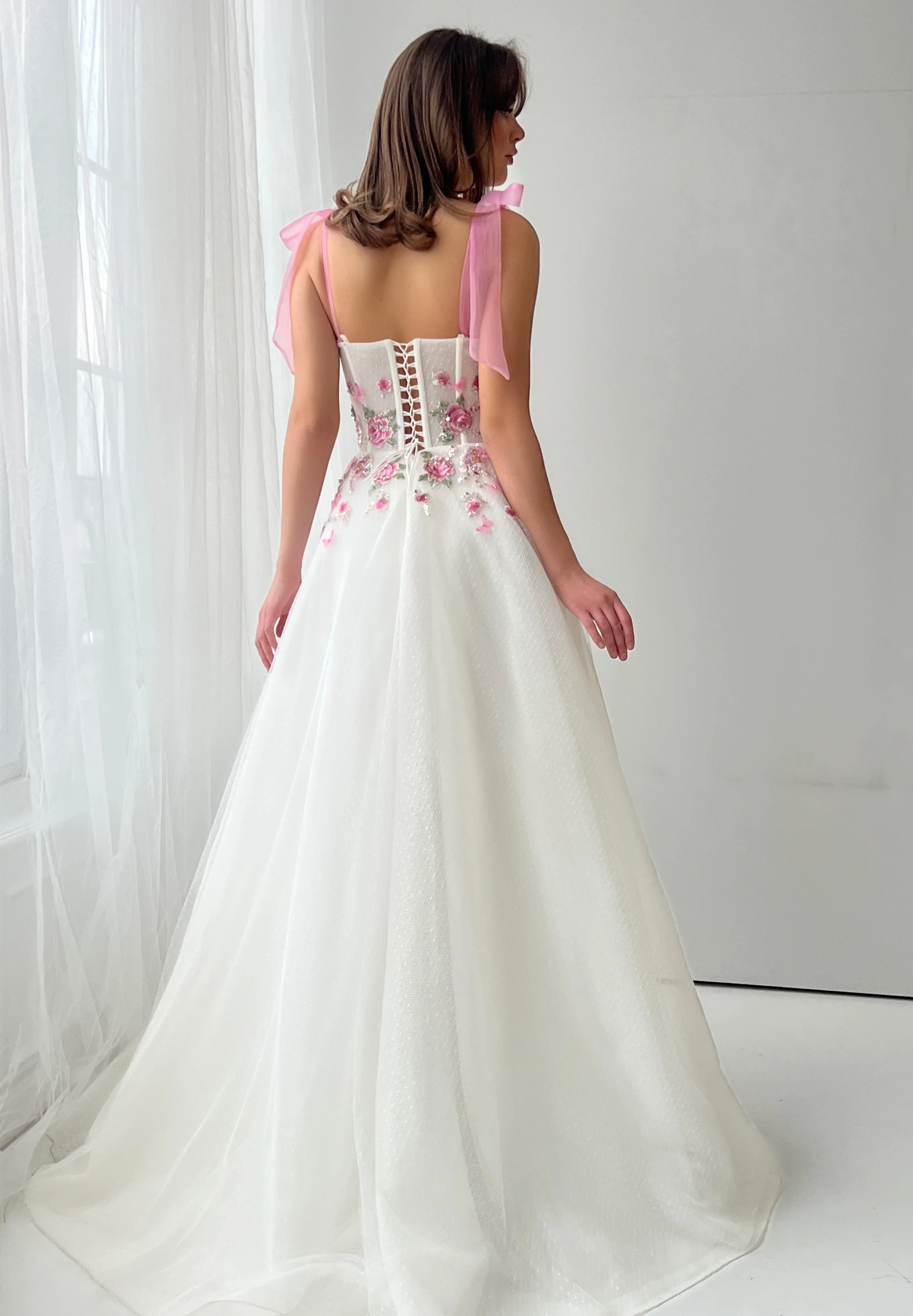 Milky Rose Gown - Image 3