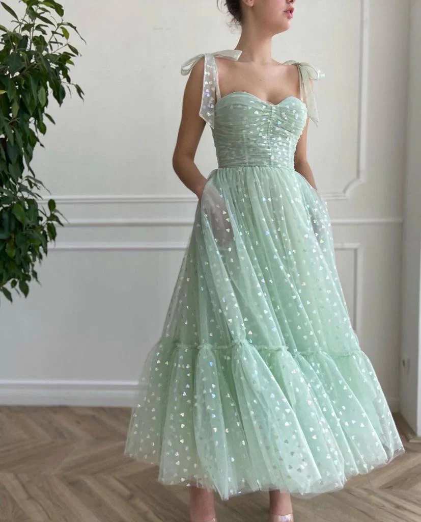Mint Hearty Dress - Image 11