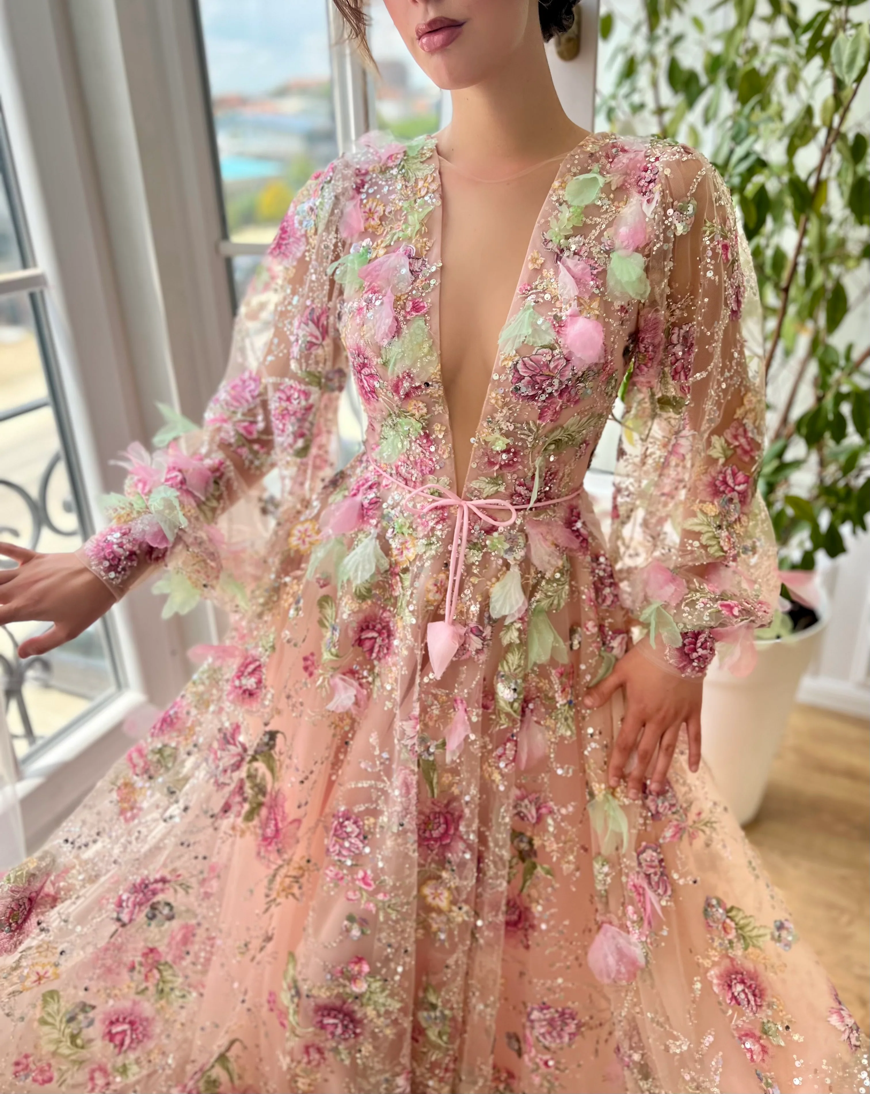 Morning Glow Elegance Gown - Image 4