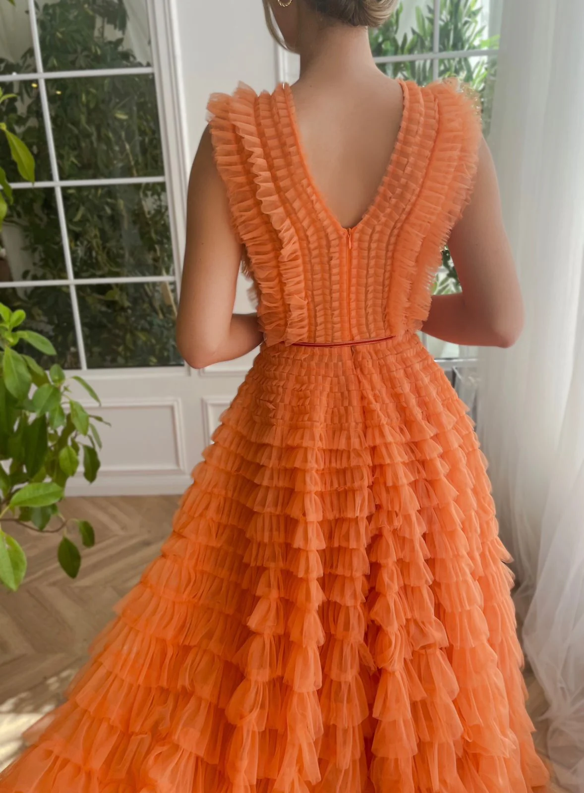 Nectar Ruffle Gown - Image 3