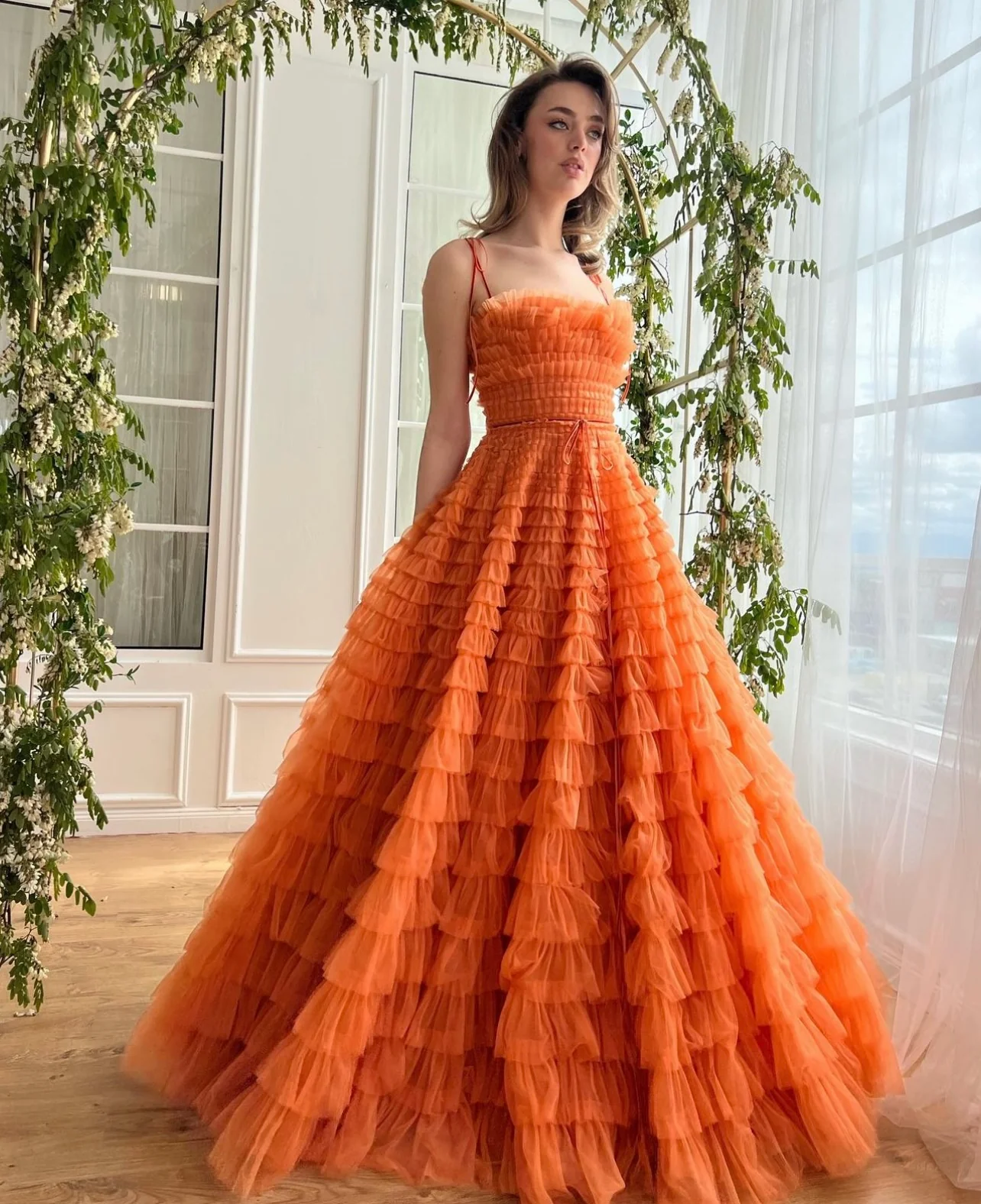 Nectar Ruffle Gown - Image 7