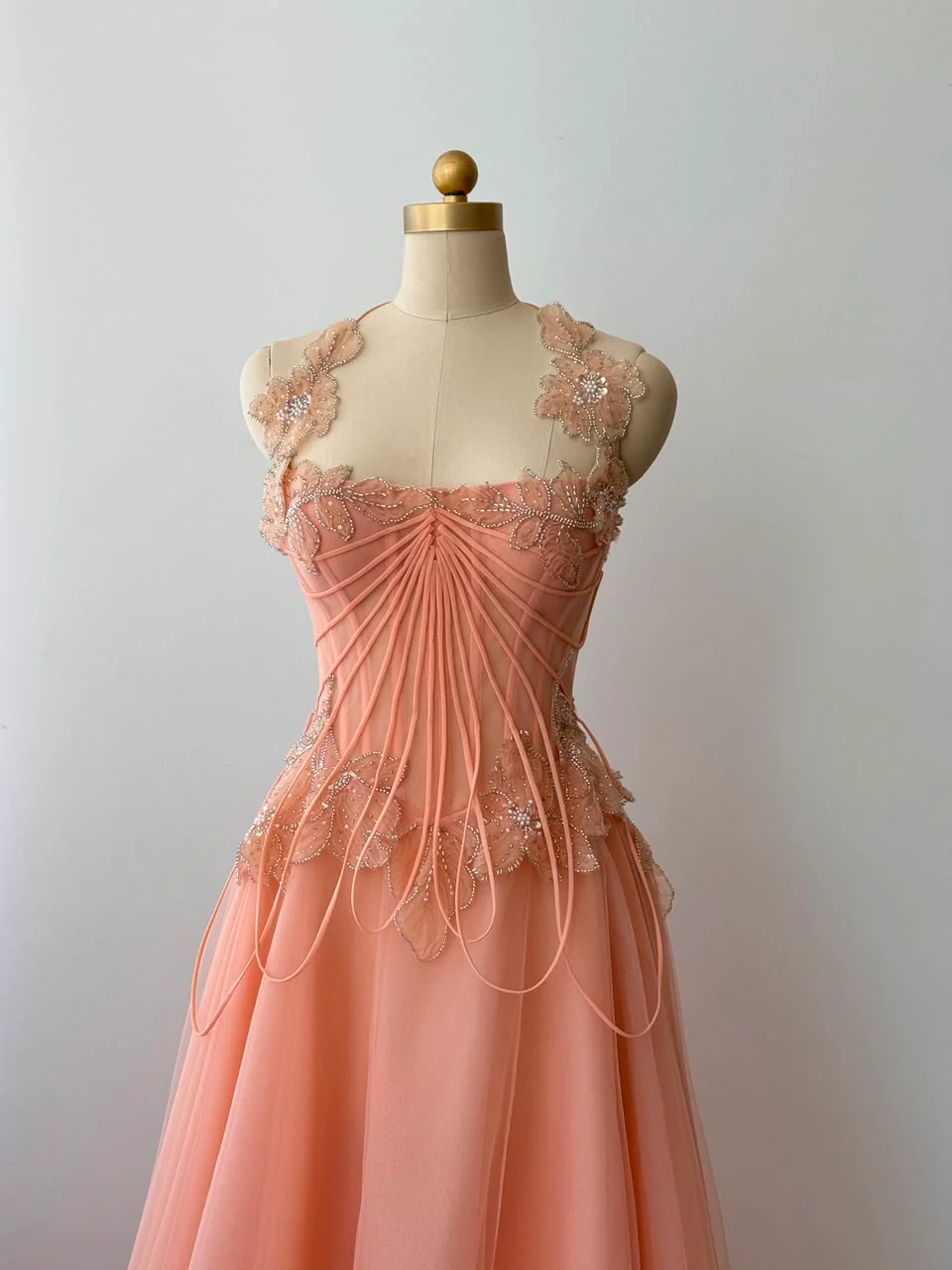 Nectarine Arabesque Gown - Image 2
