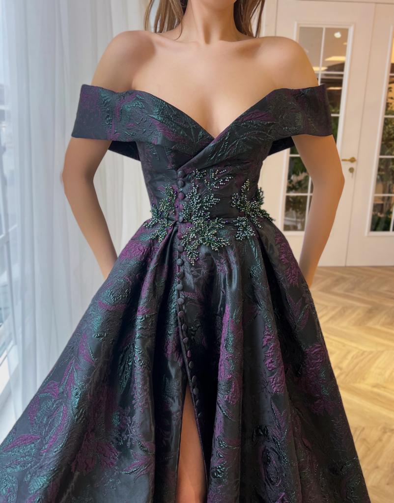 Noir Nostalgia Gown