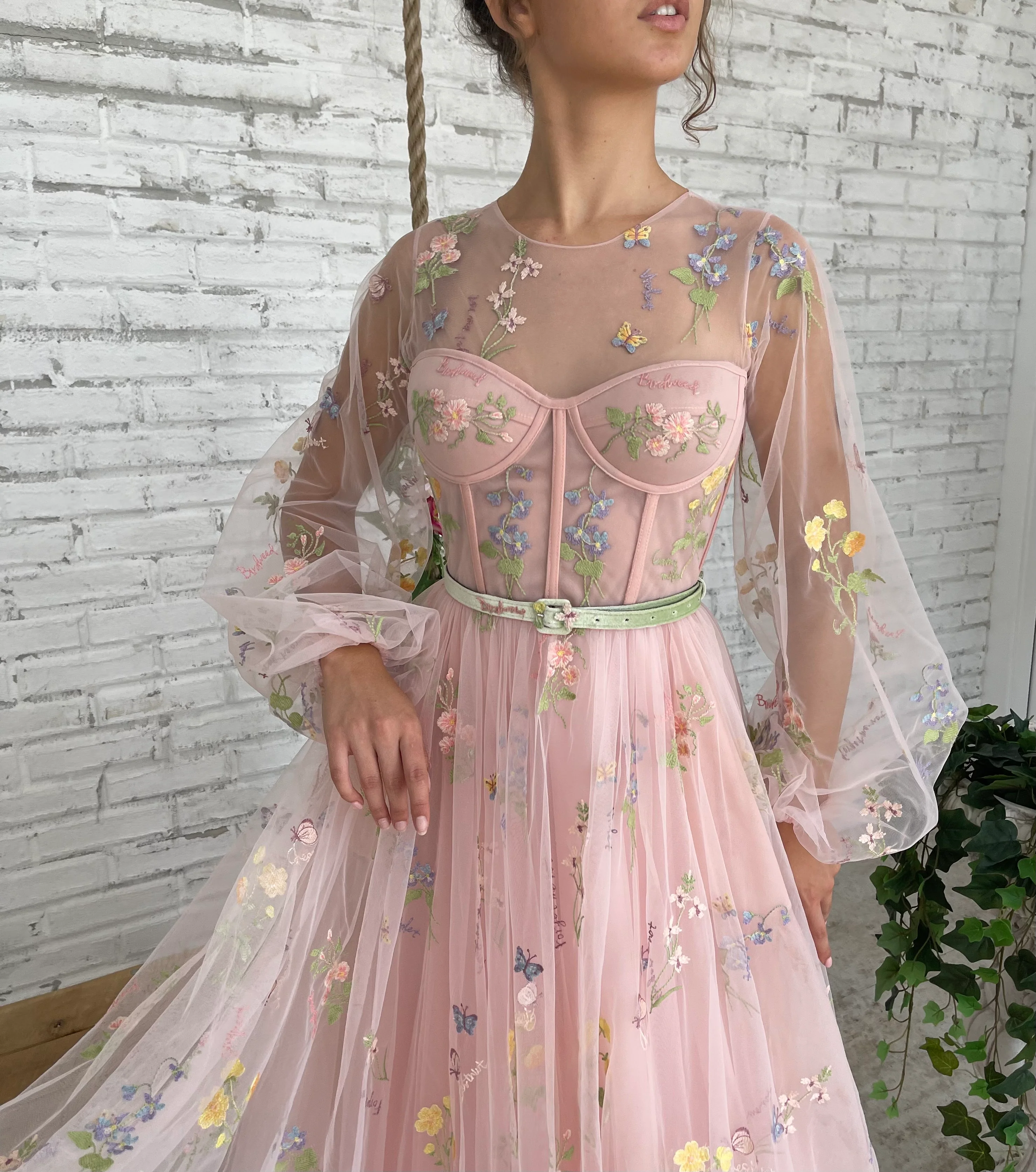 Pastel Castle Corset Gown - Image 2