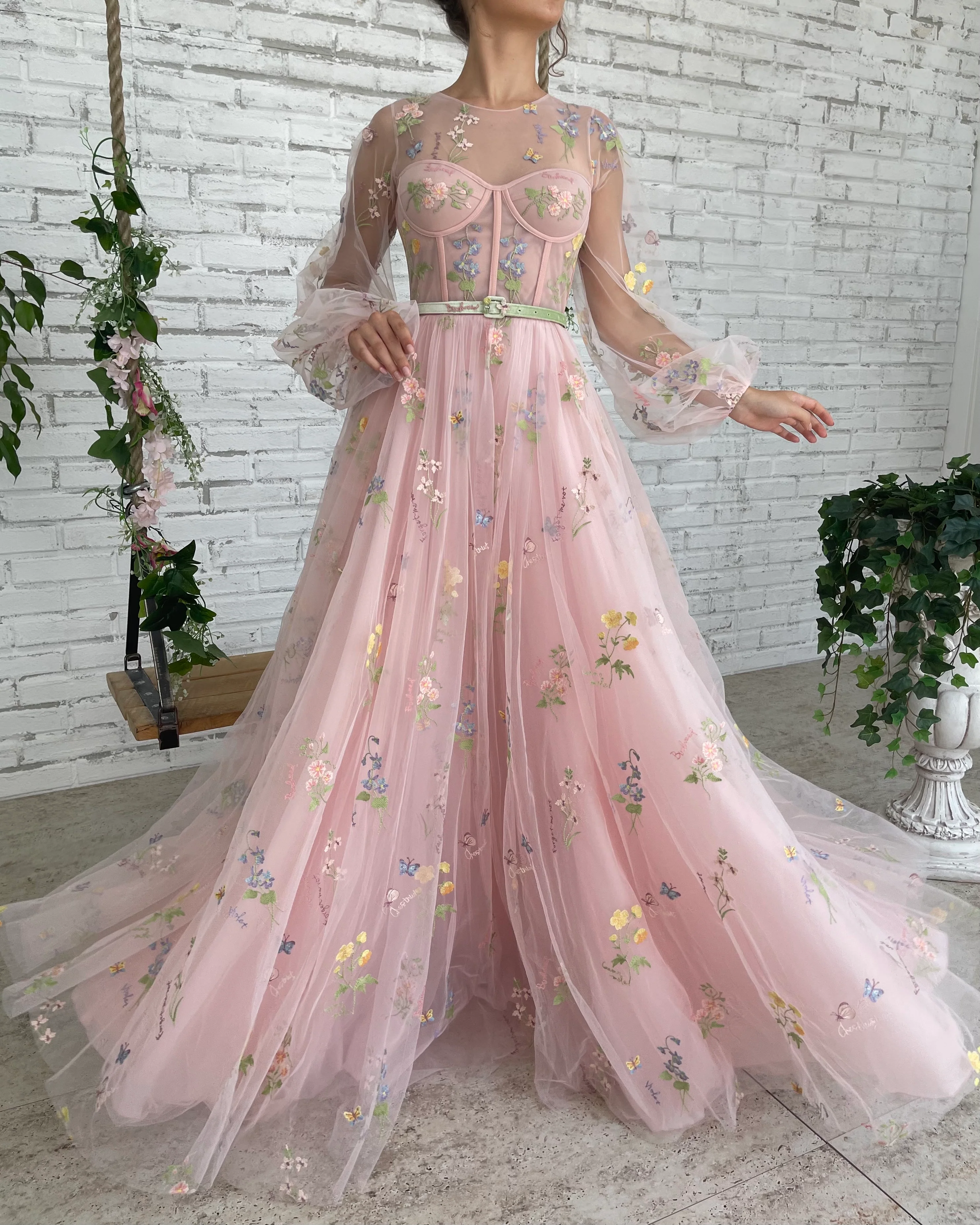 Pastel Castle Corset Gown - Image 3