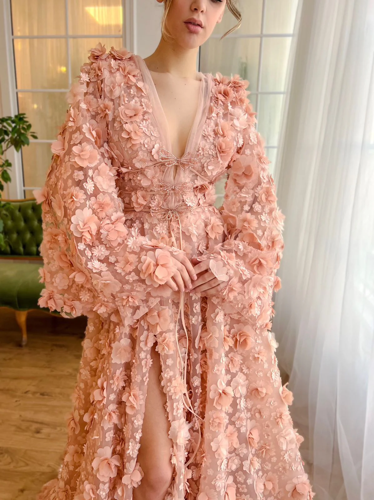 Peach Blossom Gown - Image 4