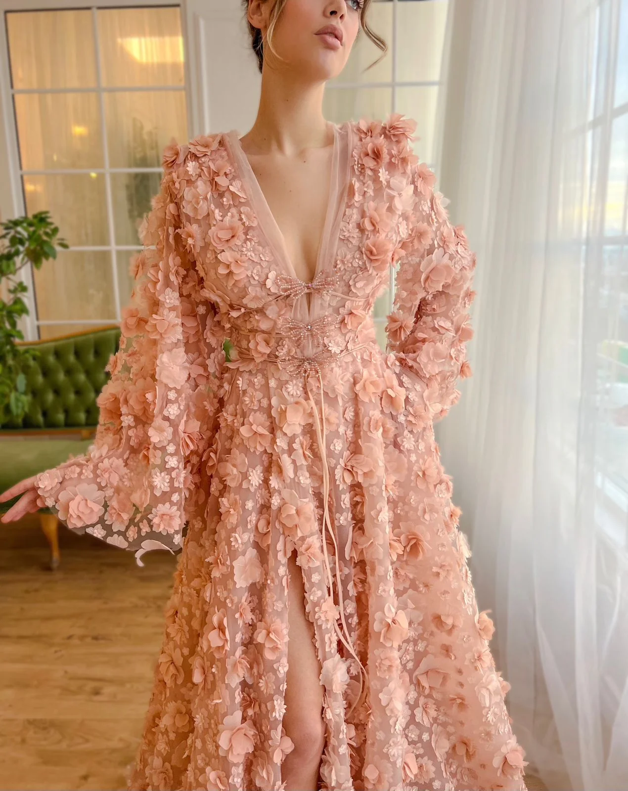 Peach Blossom Gown - Image 5