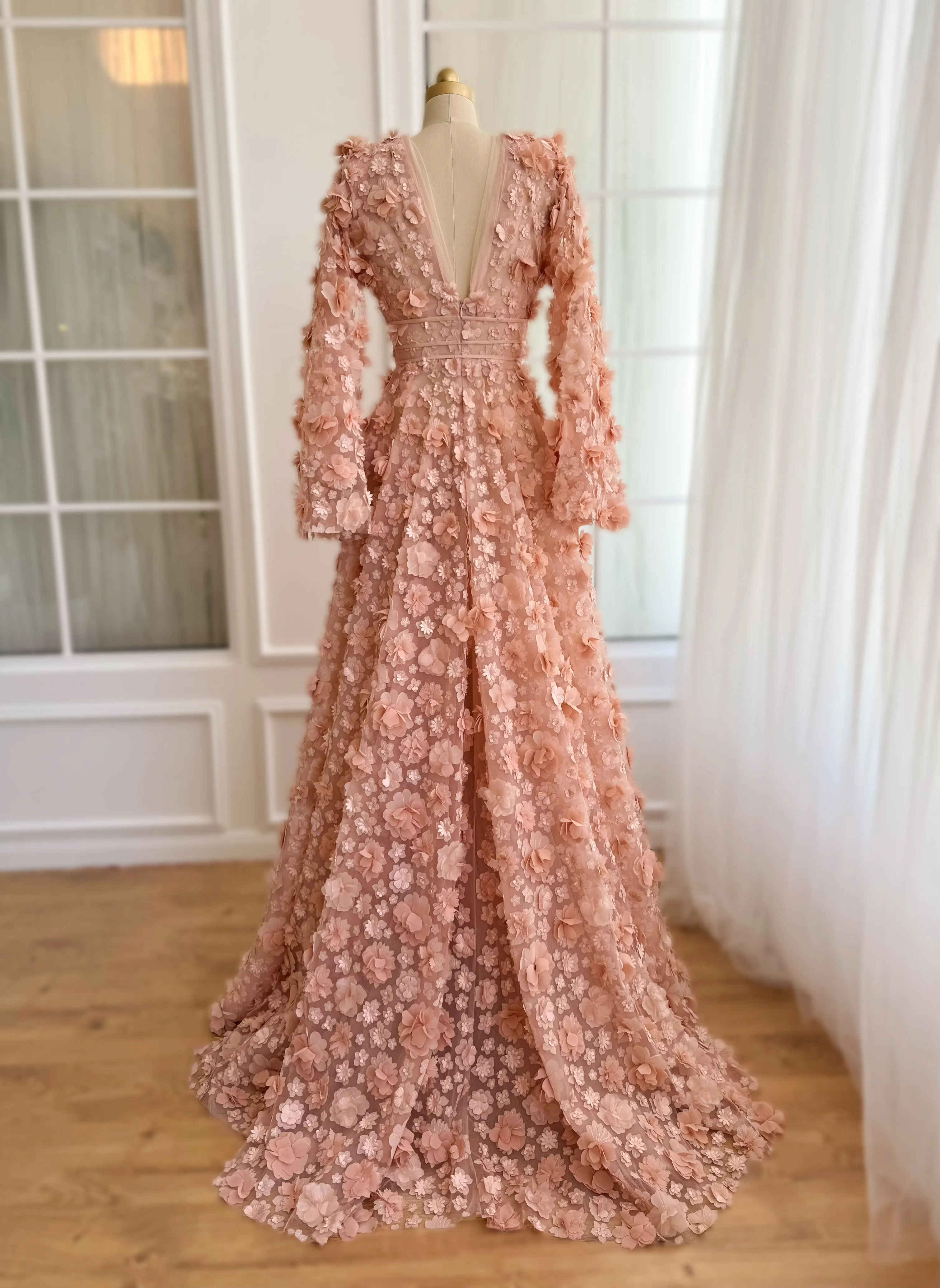 Peach Blossom Gown - Image 8