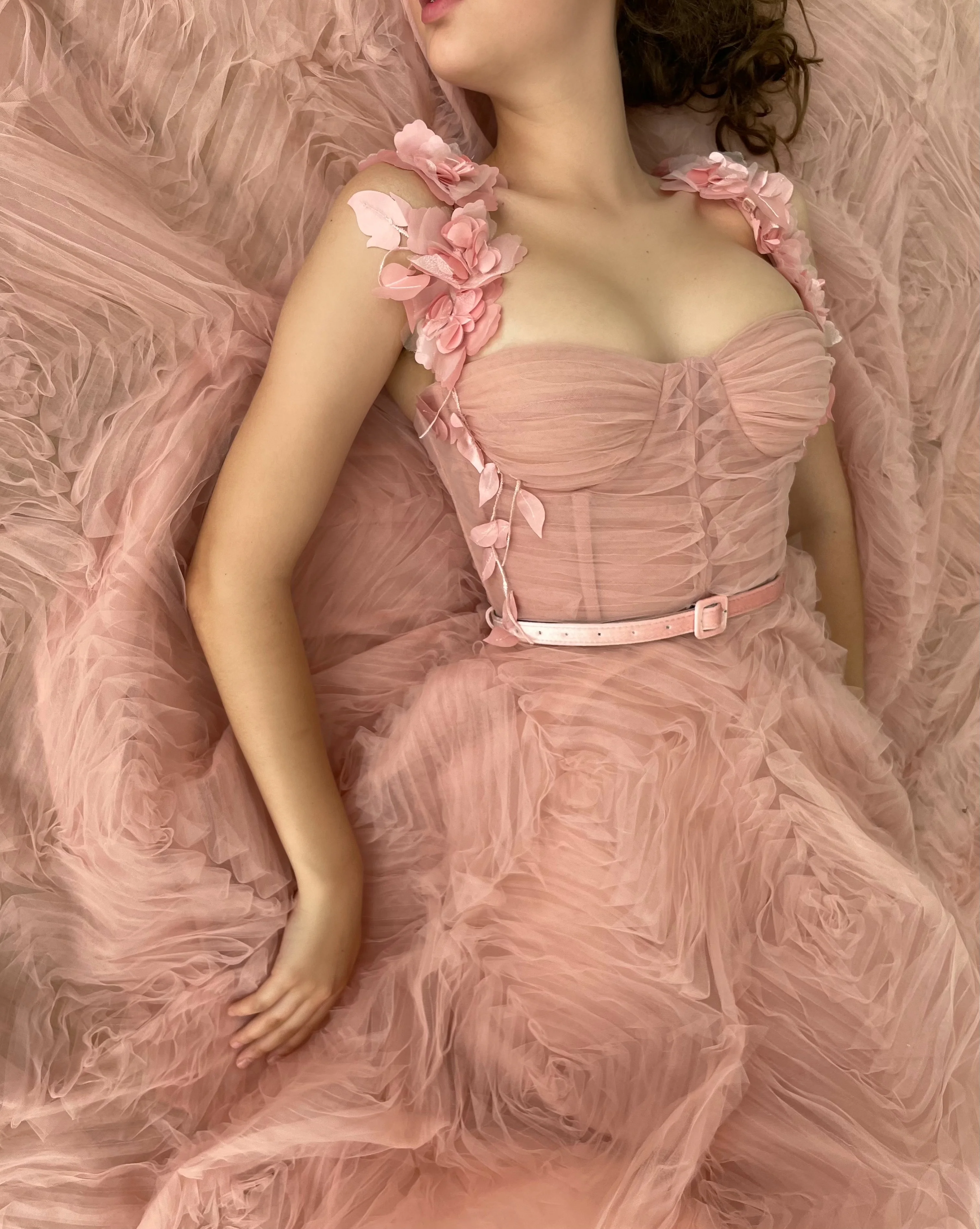 Peach Parfait Dress - Image 4