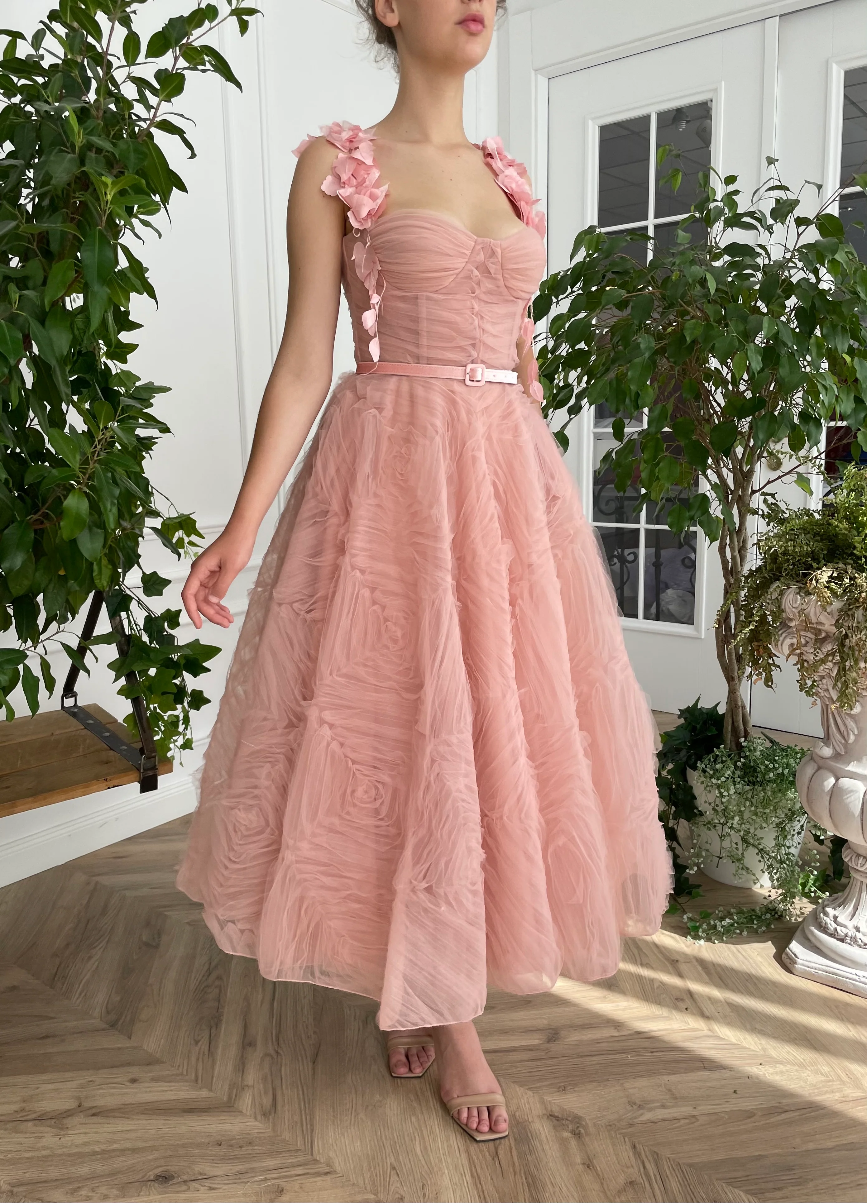 Peach Parfait Dress - Image 9