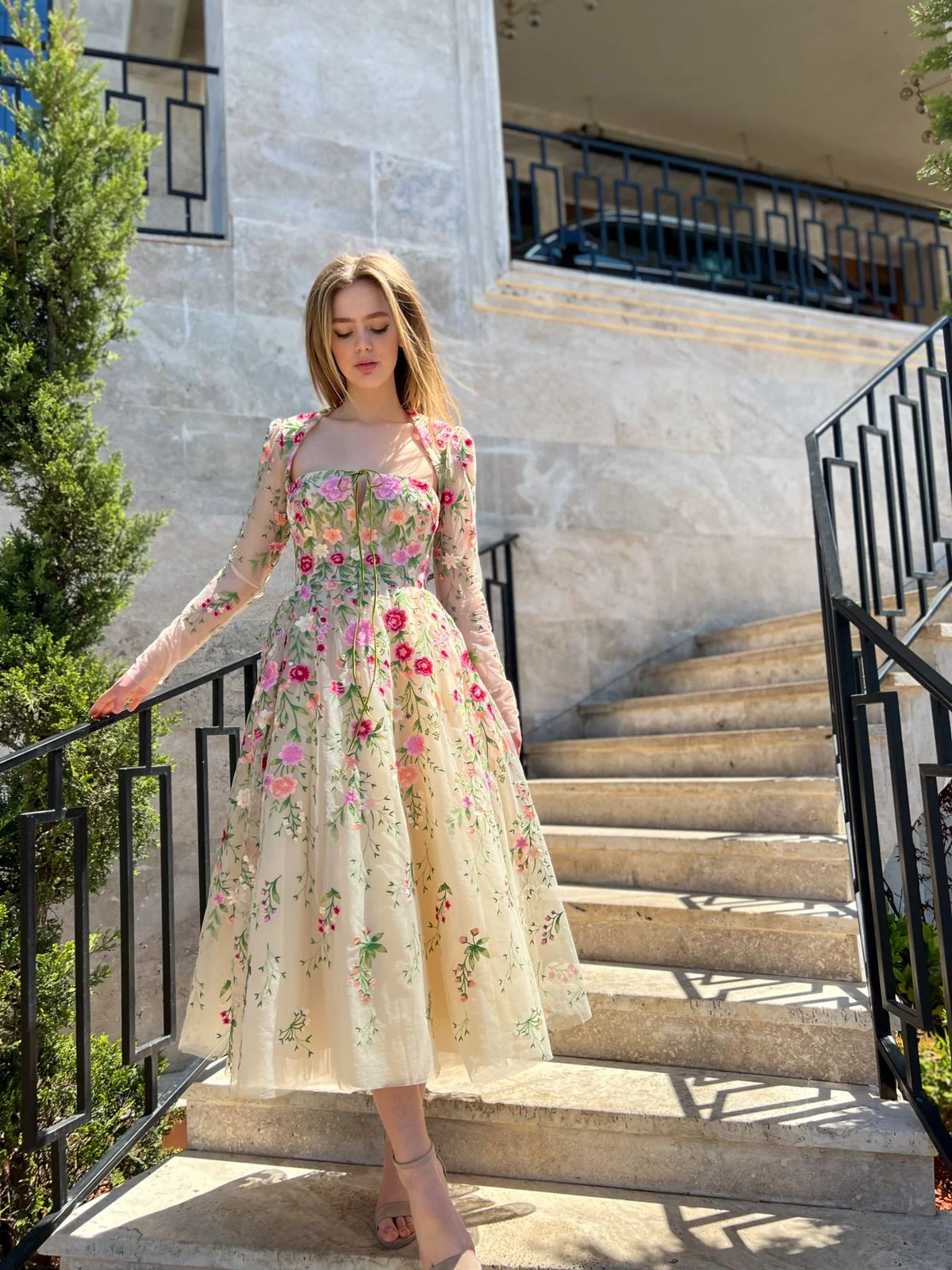Peony Court Gown - Image 3