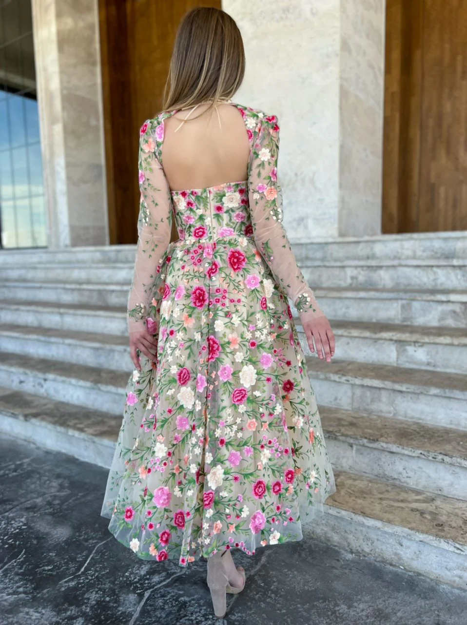 Peony Court Gown - Image 6