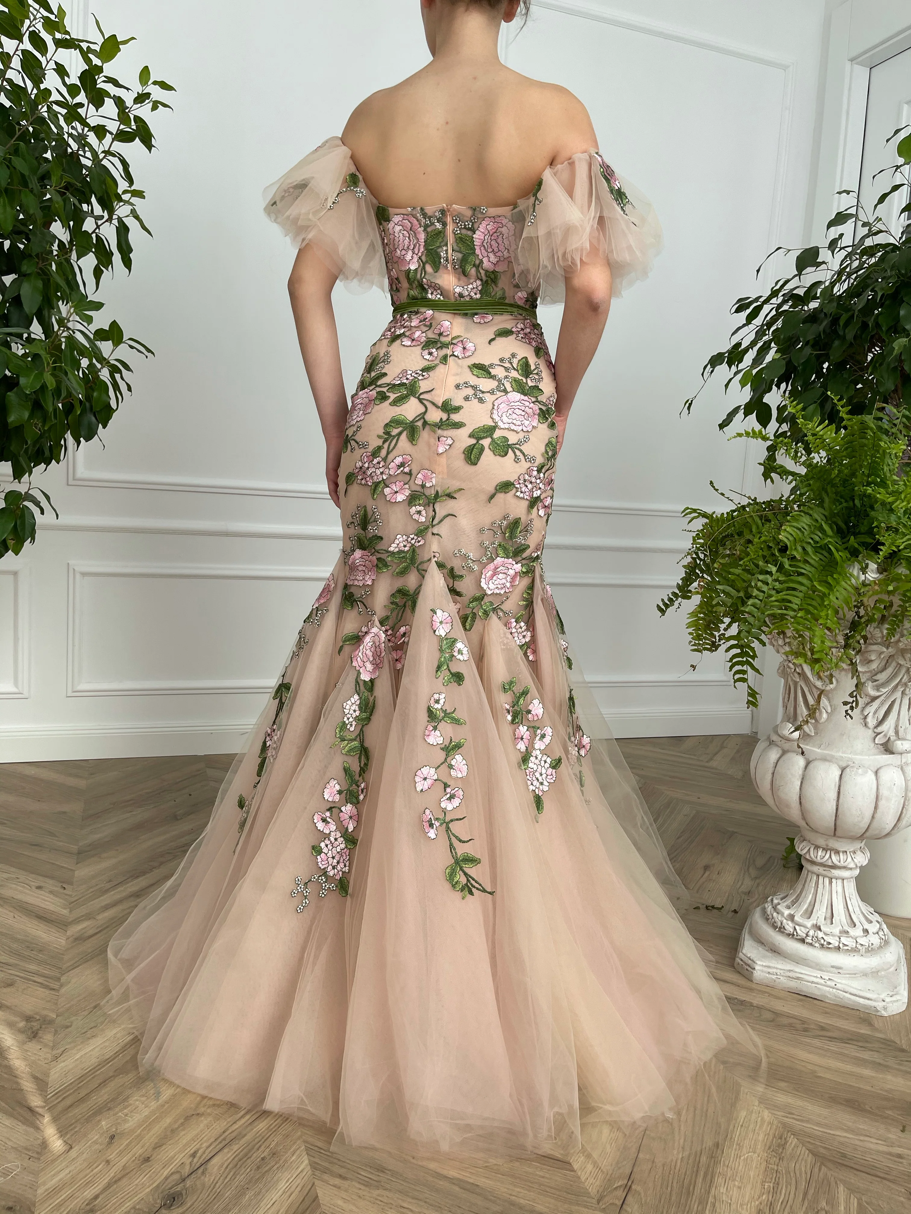 Peony Lotus Gown - Image 5