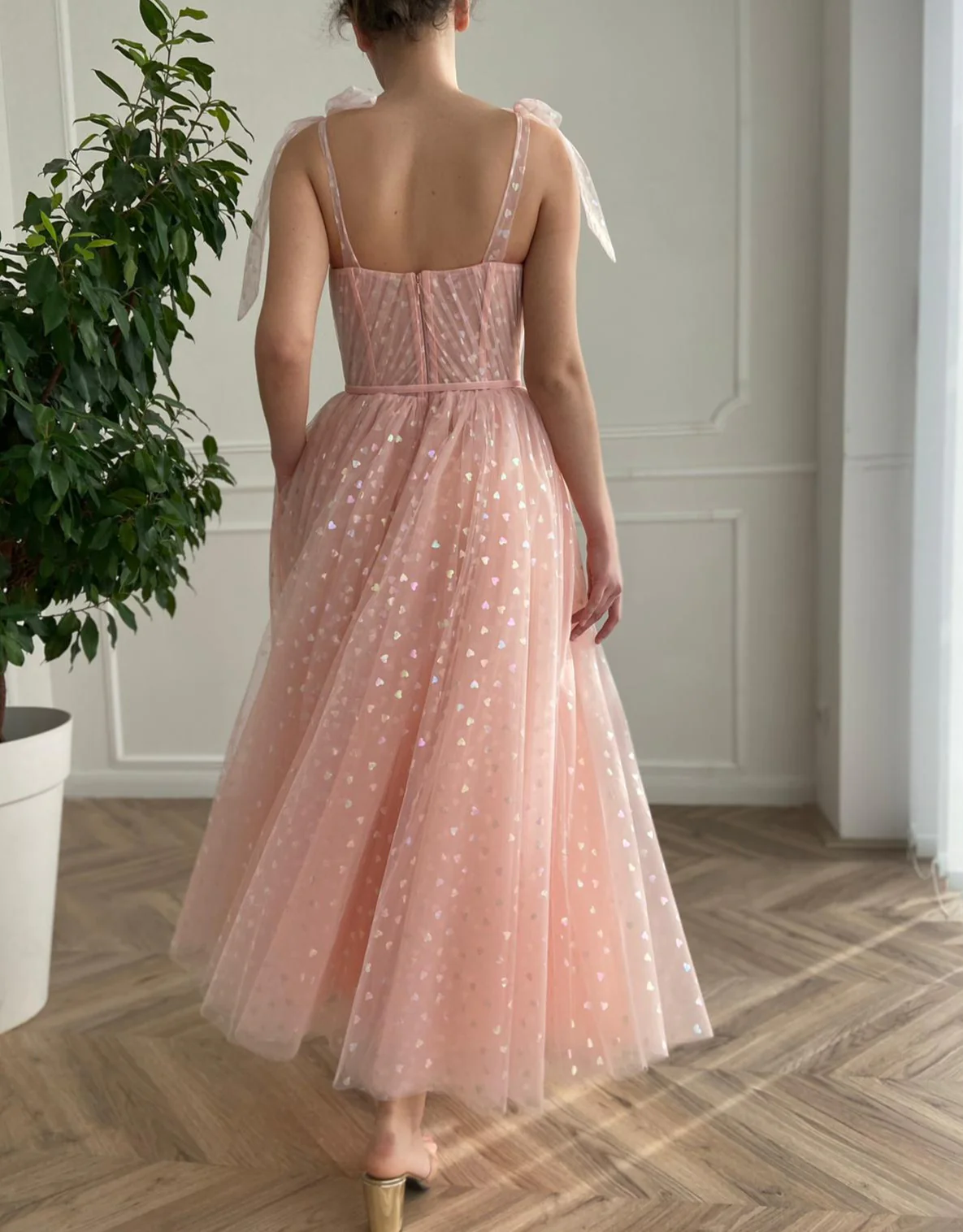 Pink Hearty Dress - Image 3