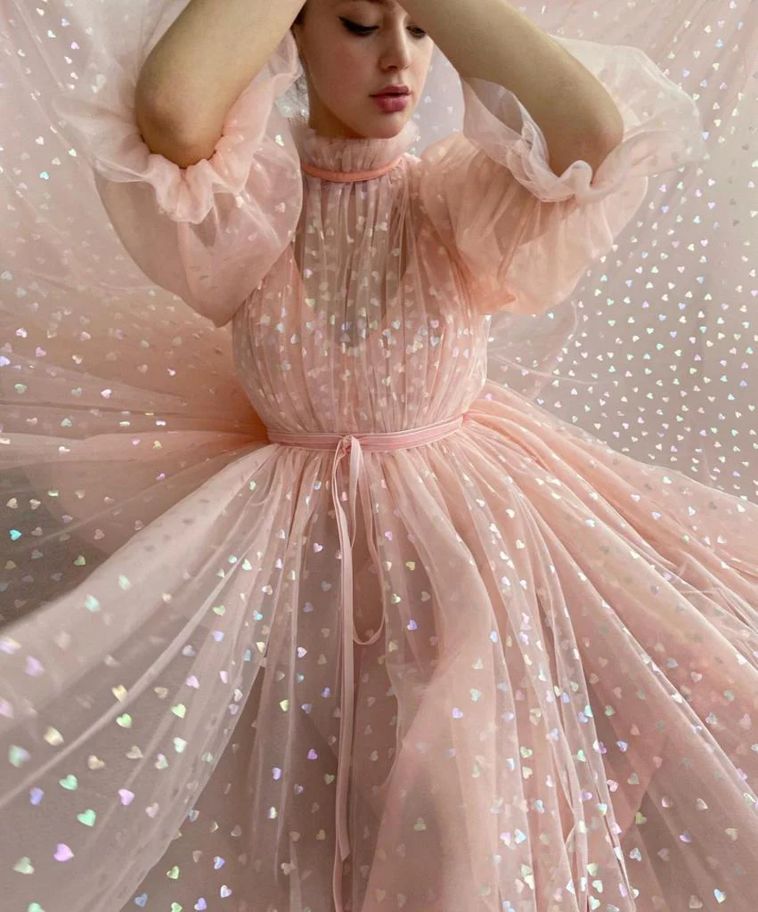 Pink Hearty Gown - Image 10