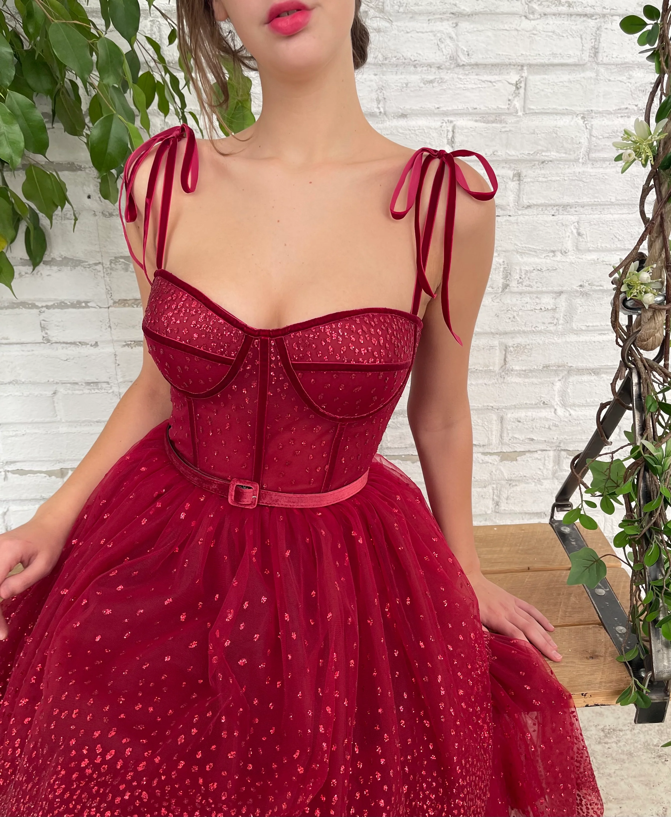 Poinsettia Dress - Image 3